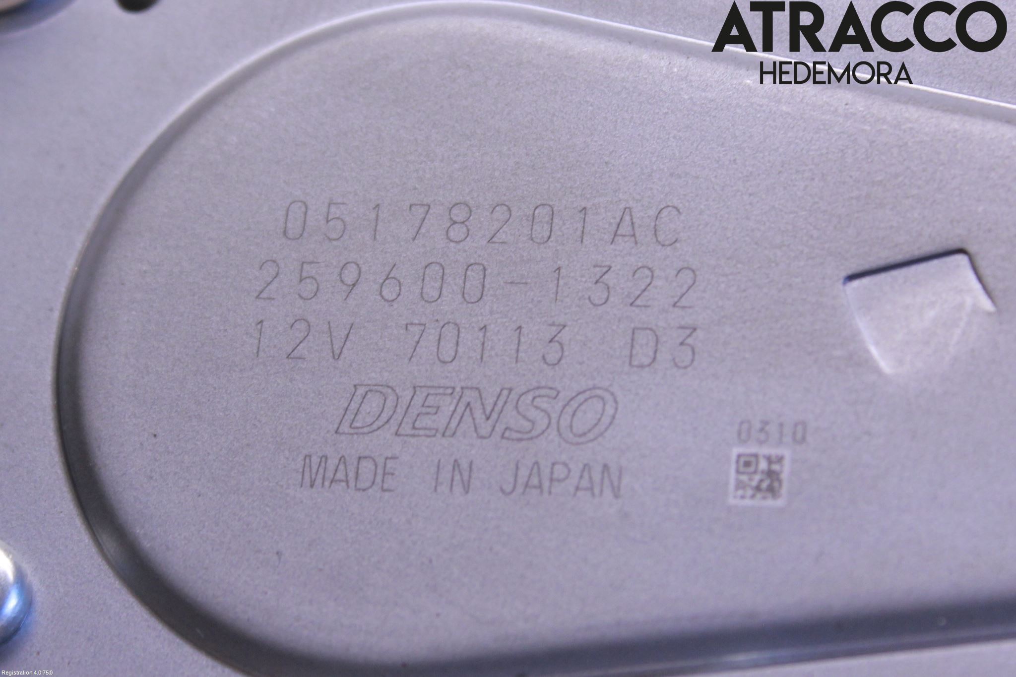 Fiat FREEMONT Torkarmotor Baklucka