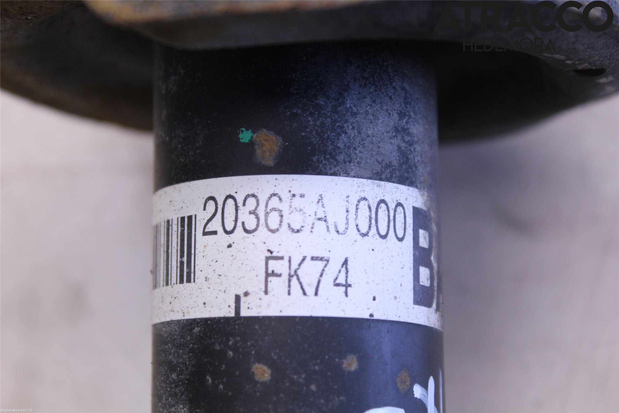 Subaru LEGACY 10-14 Fjäderben Bak Vänster