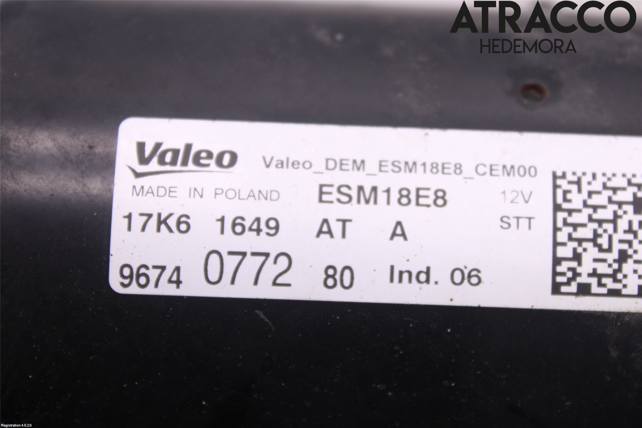 Peugeot 3008 17-24 Startmotor