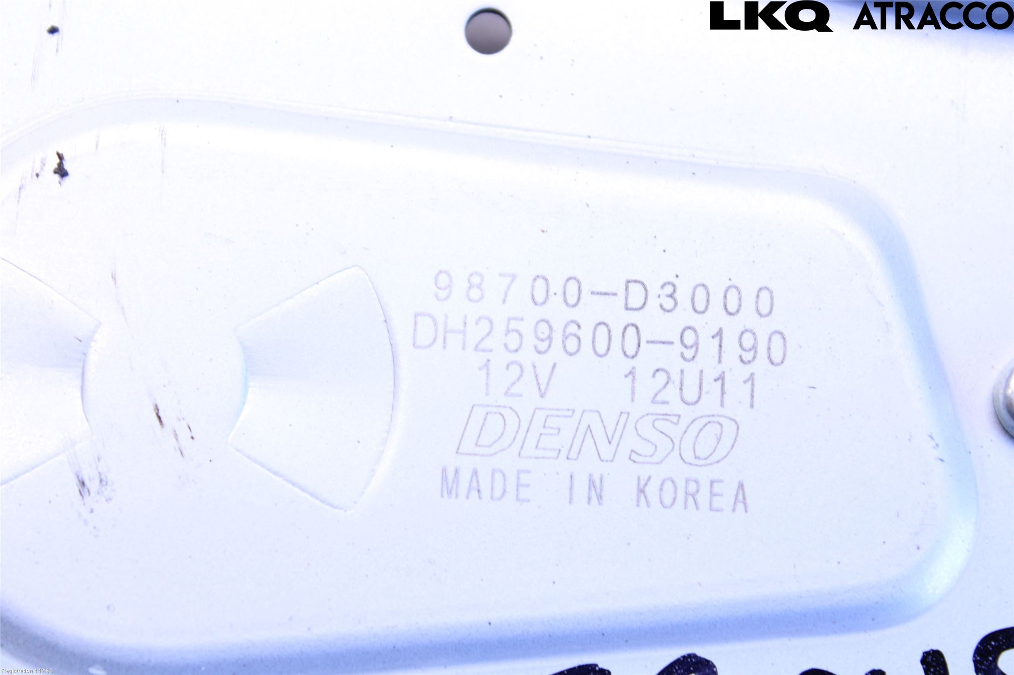 Hyundai TUCSON 05- Torkarmotor Baklucka