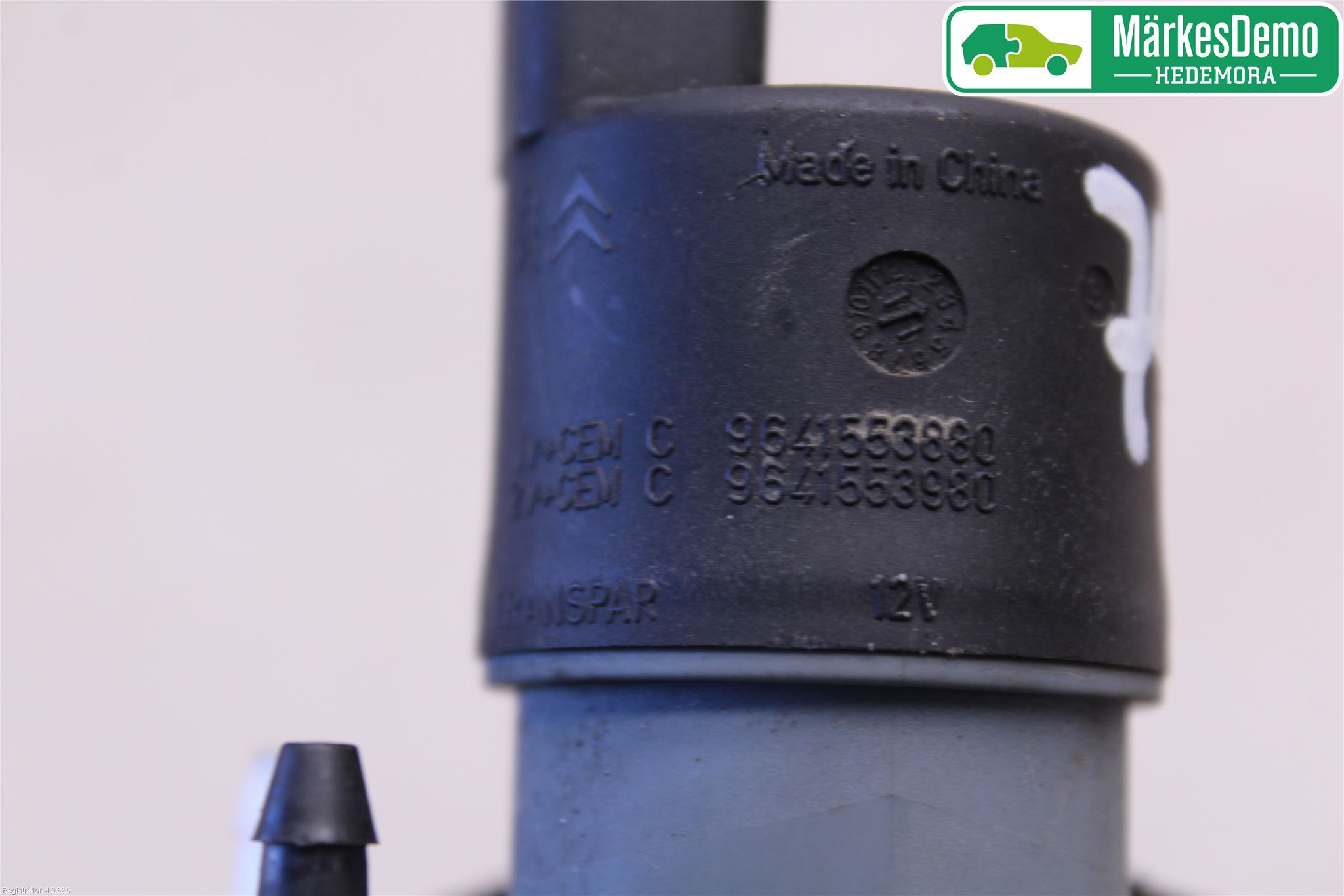 Nissan QASHQAI+2  10-14 Spolarpump Vindruta