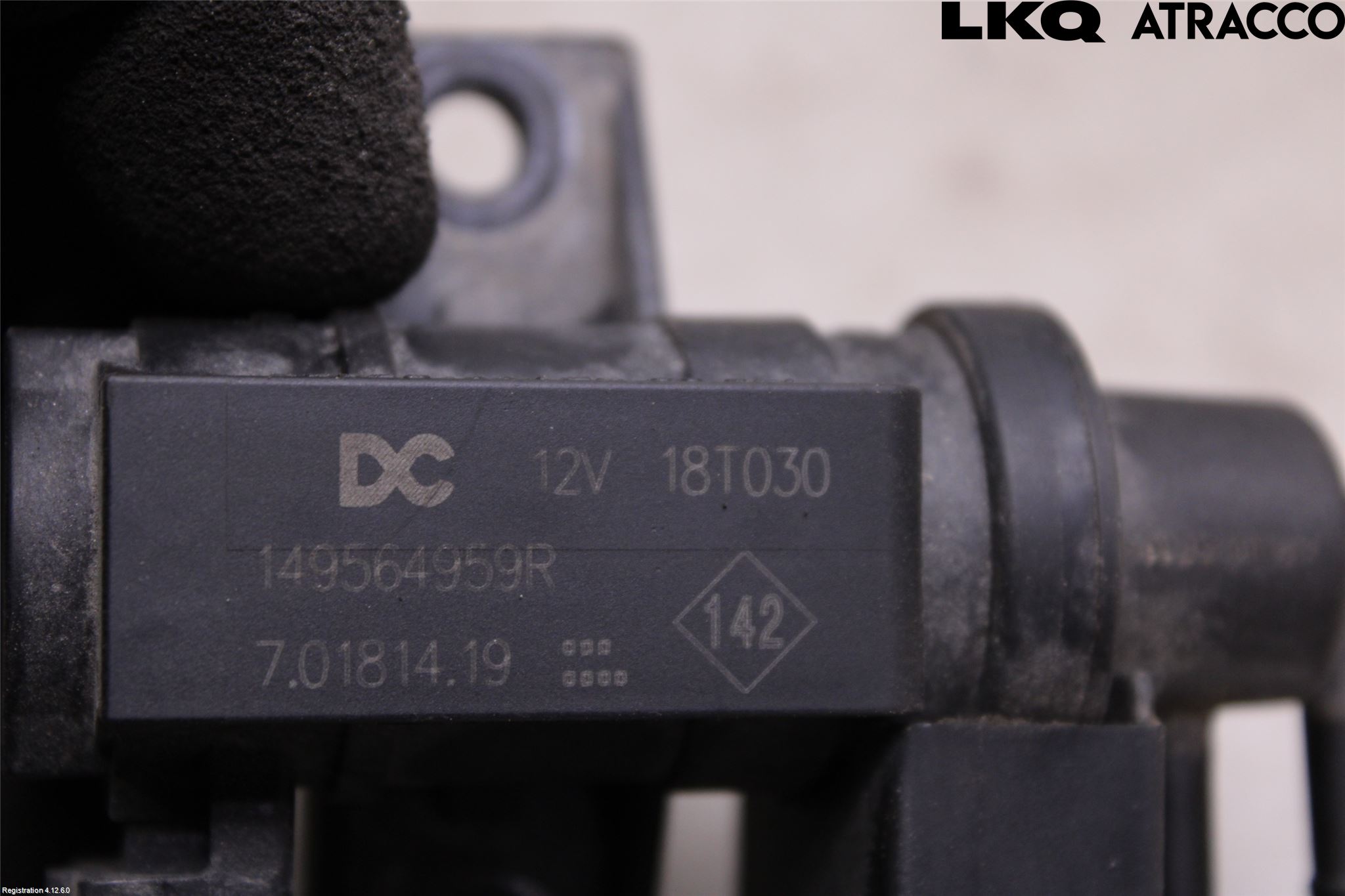 Dacia DUSTER 10-17 Vakuumventil