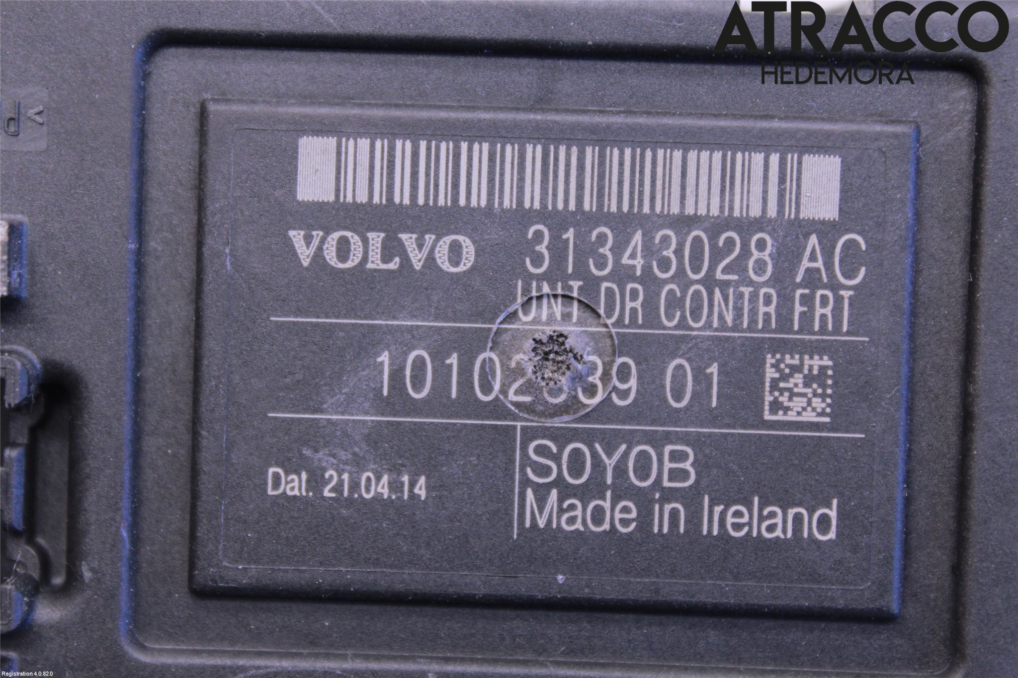 Volvo V70 14-16 Styrenhet Dörr