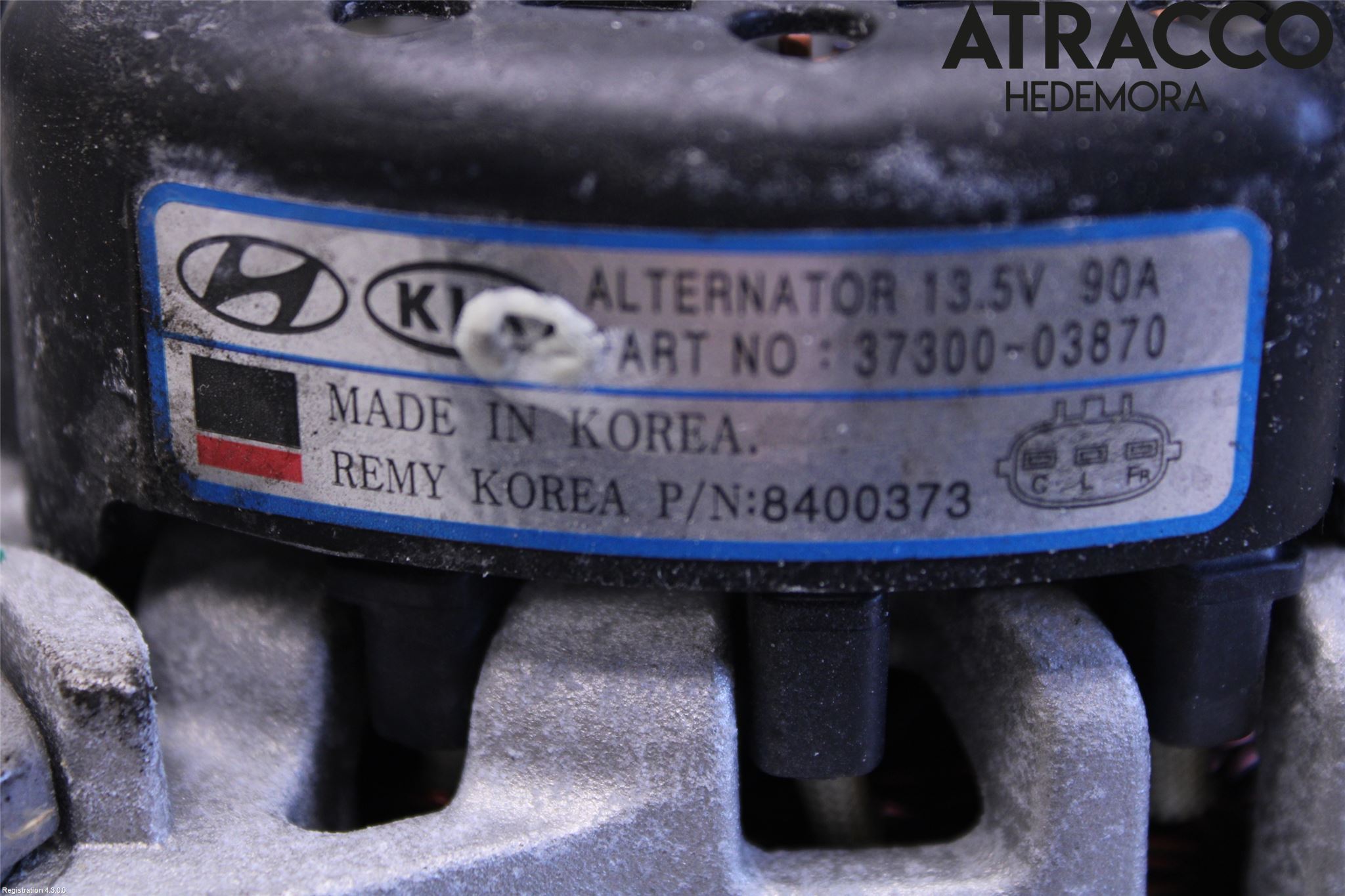 Kia RIO 17- Generator