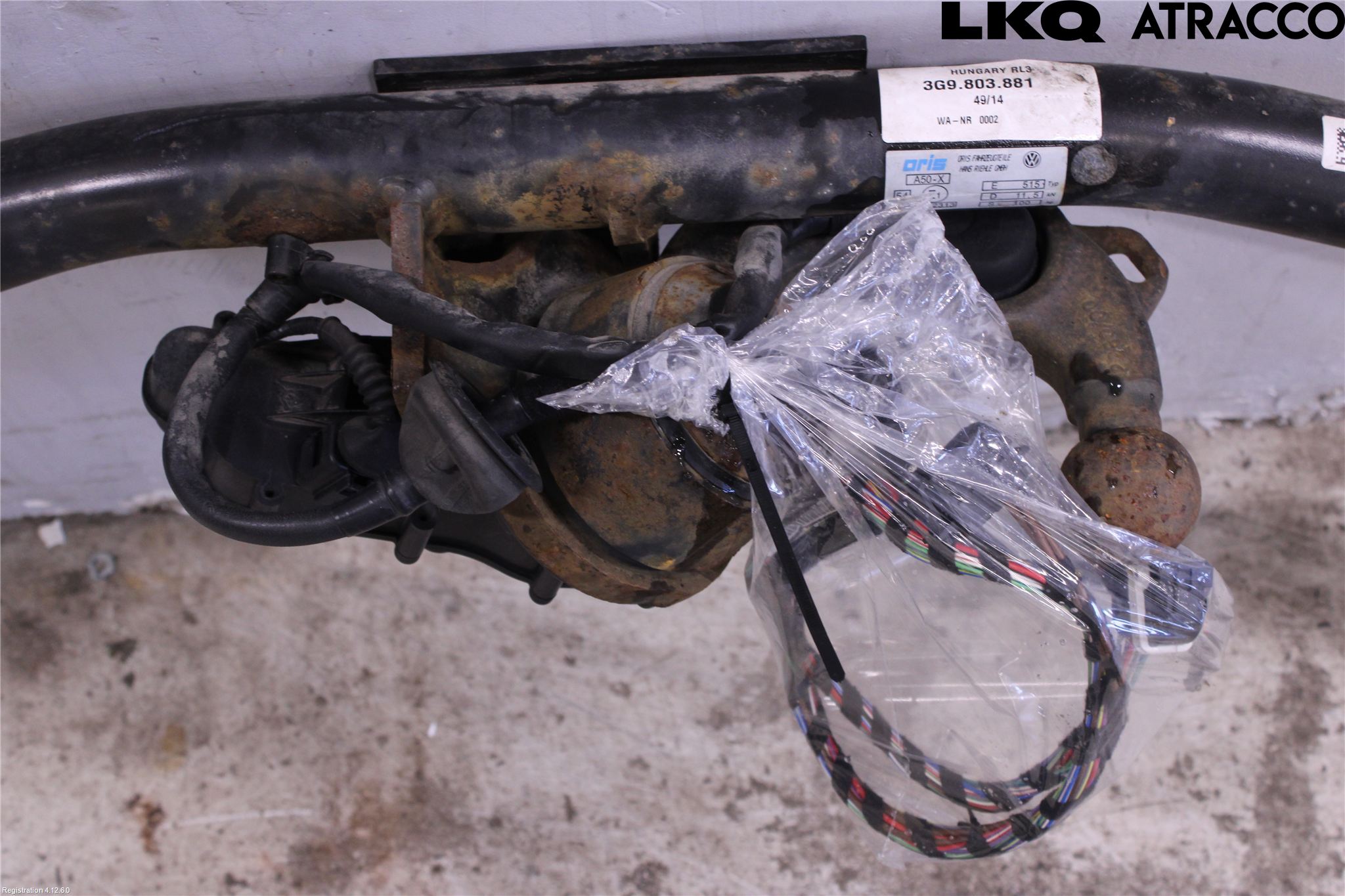 Volkswagen VW PASSAT 15-19 Dragkrok