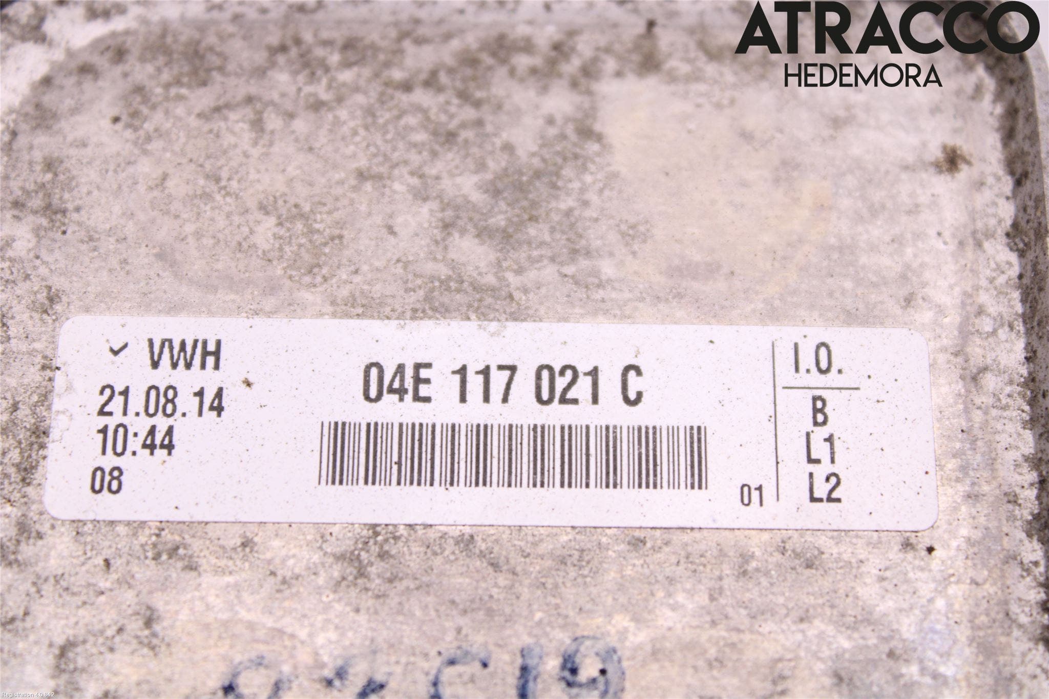 Volkswagen VW GOLF / E-GOLF VII 13-20 Oljekylare Motor