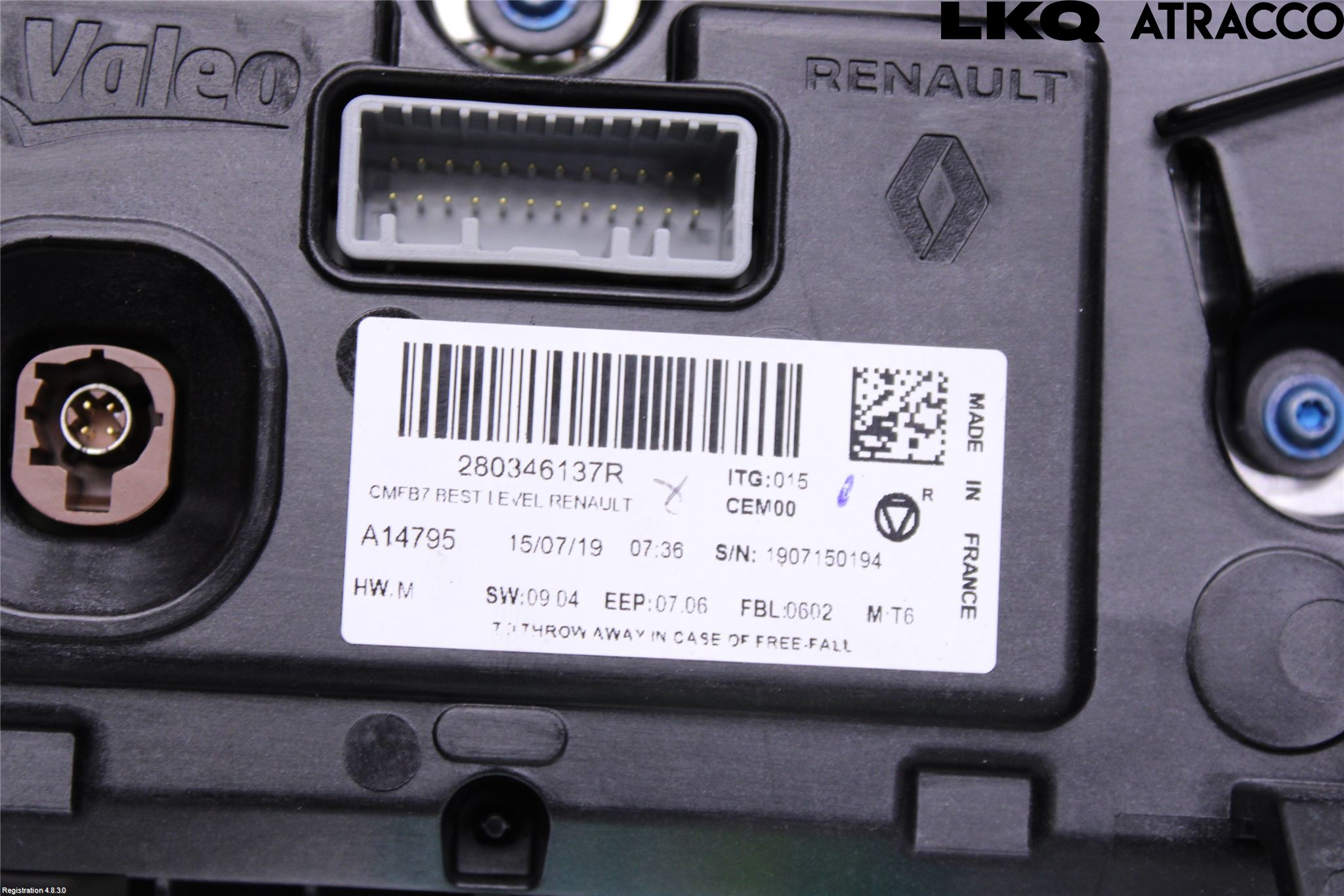 Renault CLIO/E-TECH V 20- Multifunktionsdisplay