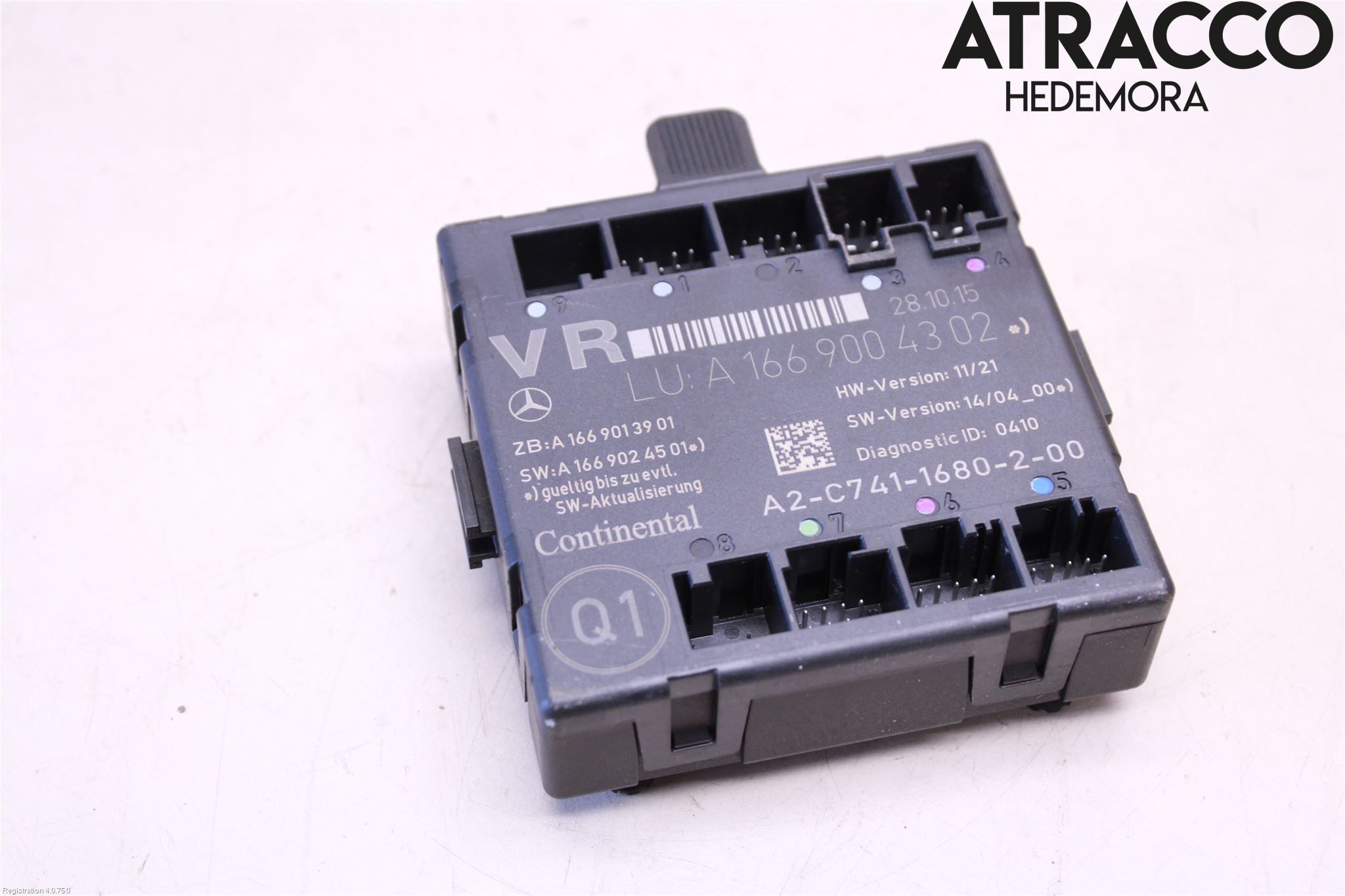 Opel ZAFIRA C 12-19 Styrenhet Dörr