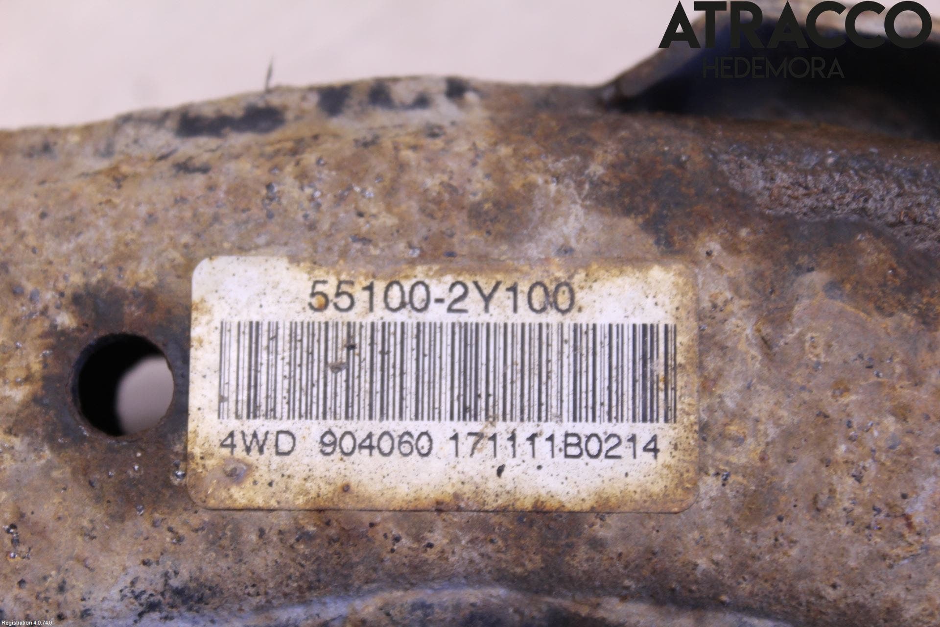 Hyundai ix35 Bärarm Bak Övre Höger