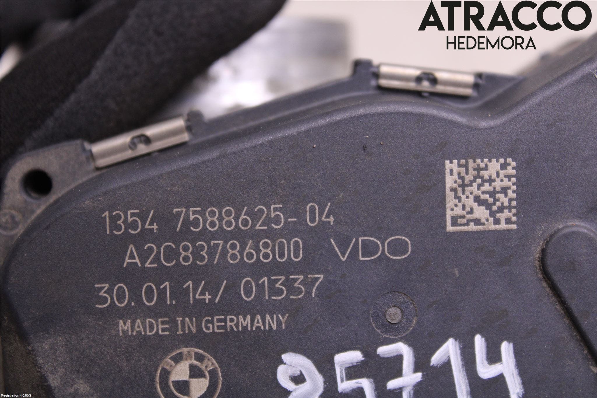 BMW 3 F30/F31/F80 12-19 Injspjällhus