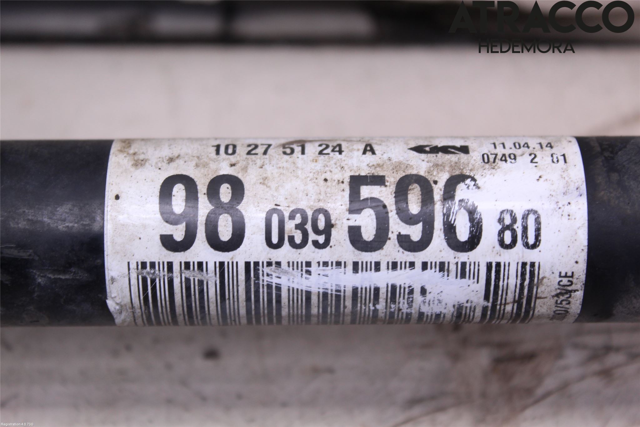 Peugeot 208 12-15 Drivaxel Fram Höger