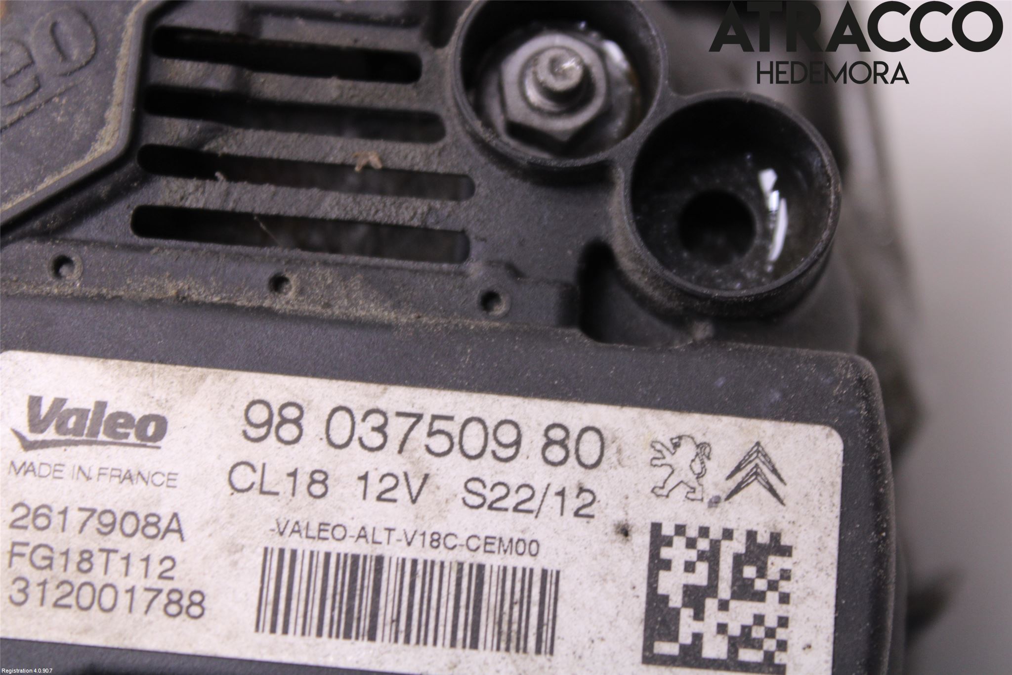 Peugeot PARTNER 08-15 Generator