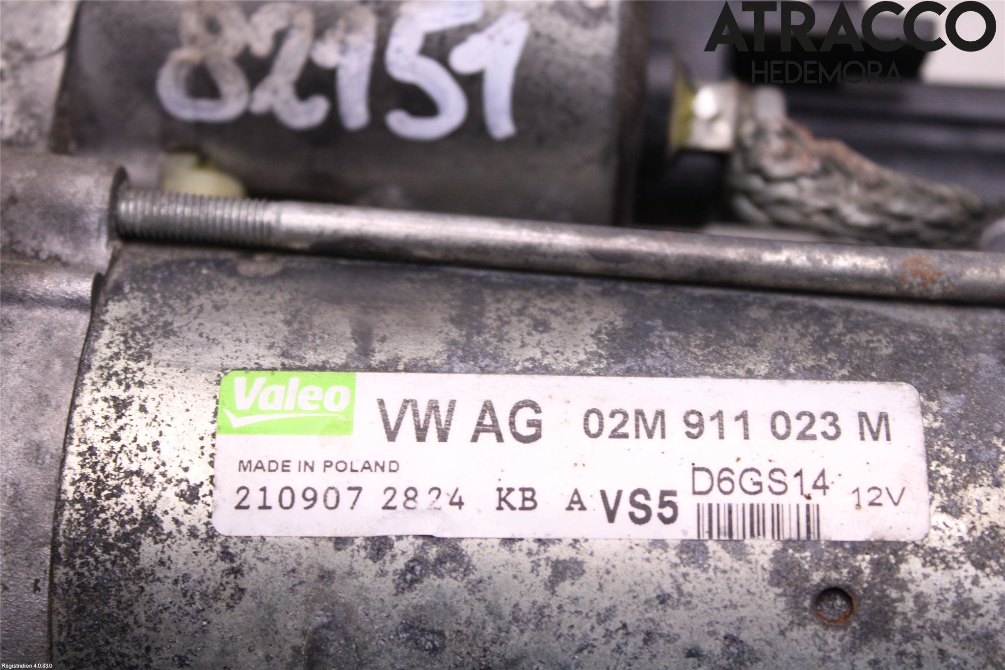 Volkswagen VW PASSAT 05-11 Startmotor