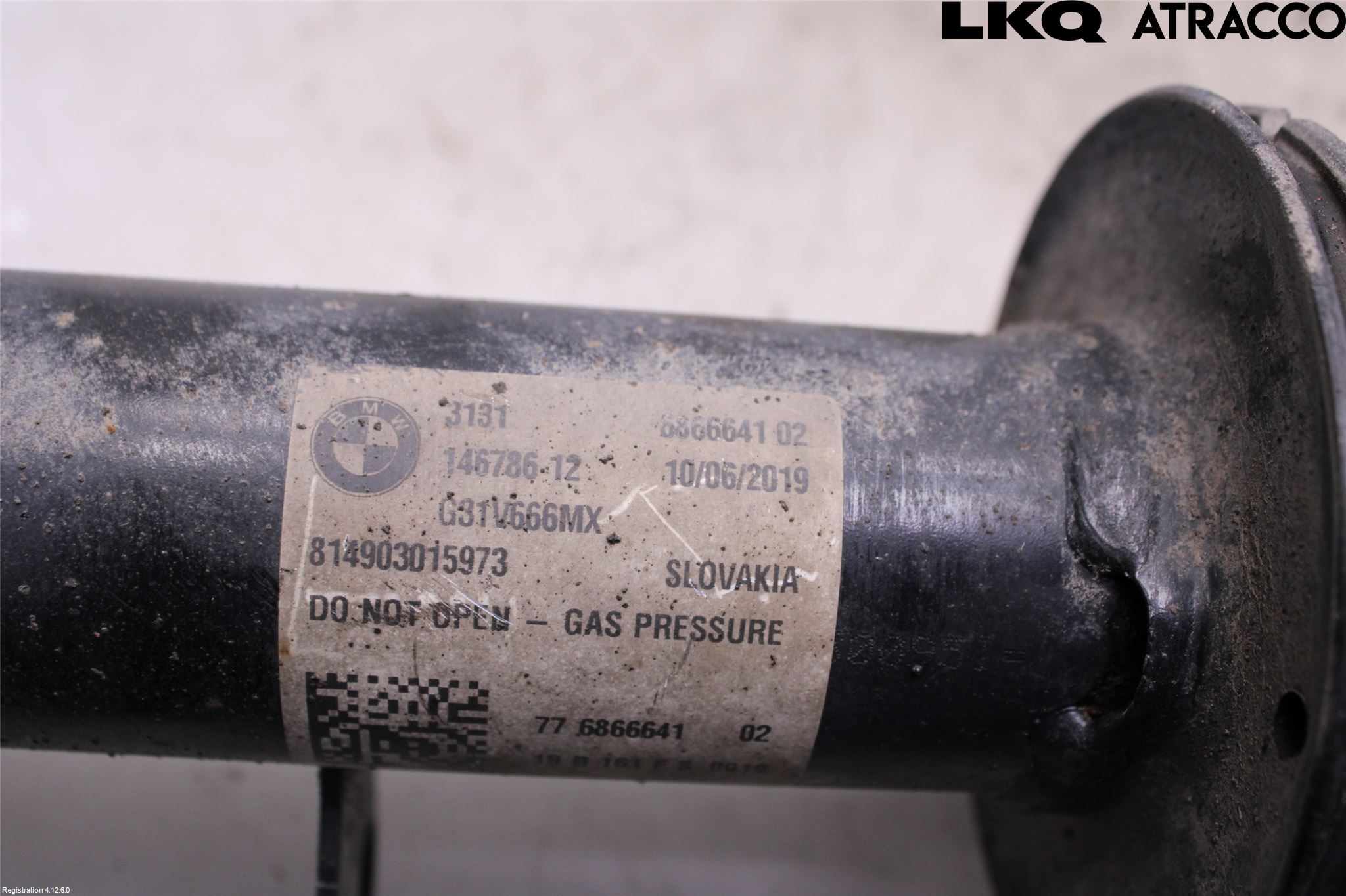 BMW 5 G30/G31/F90 17-23 Fjäderben Fram Vänster