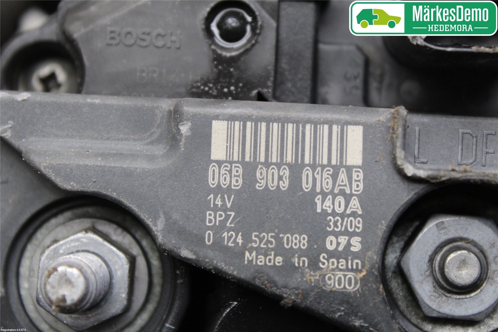 Volkswagen VW GOLF VI 09-13 Generator