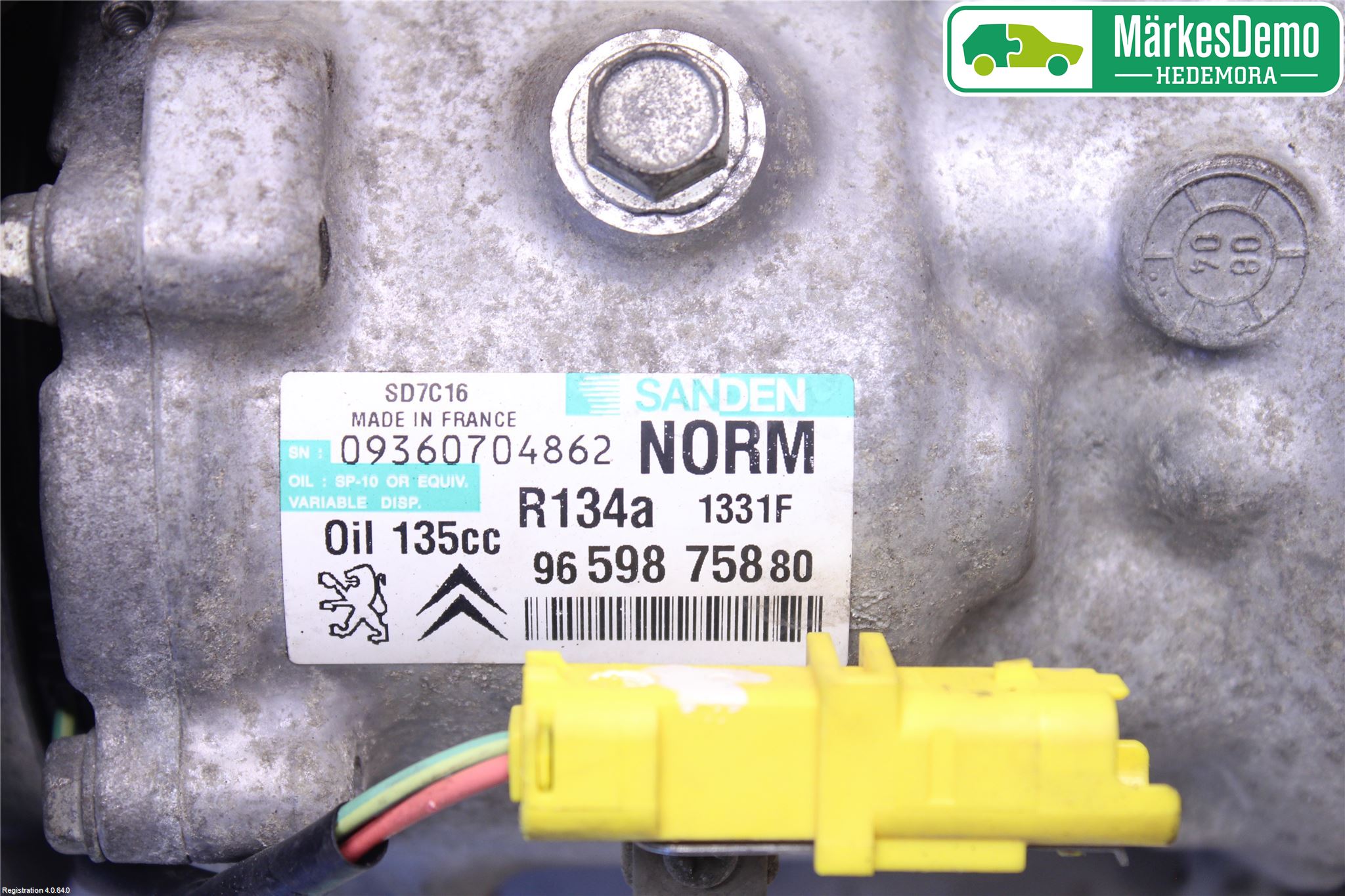 Citroen C4 GRAND PICASSO 07-13 Ac Kompressor