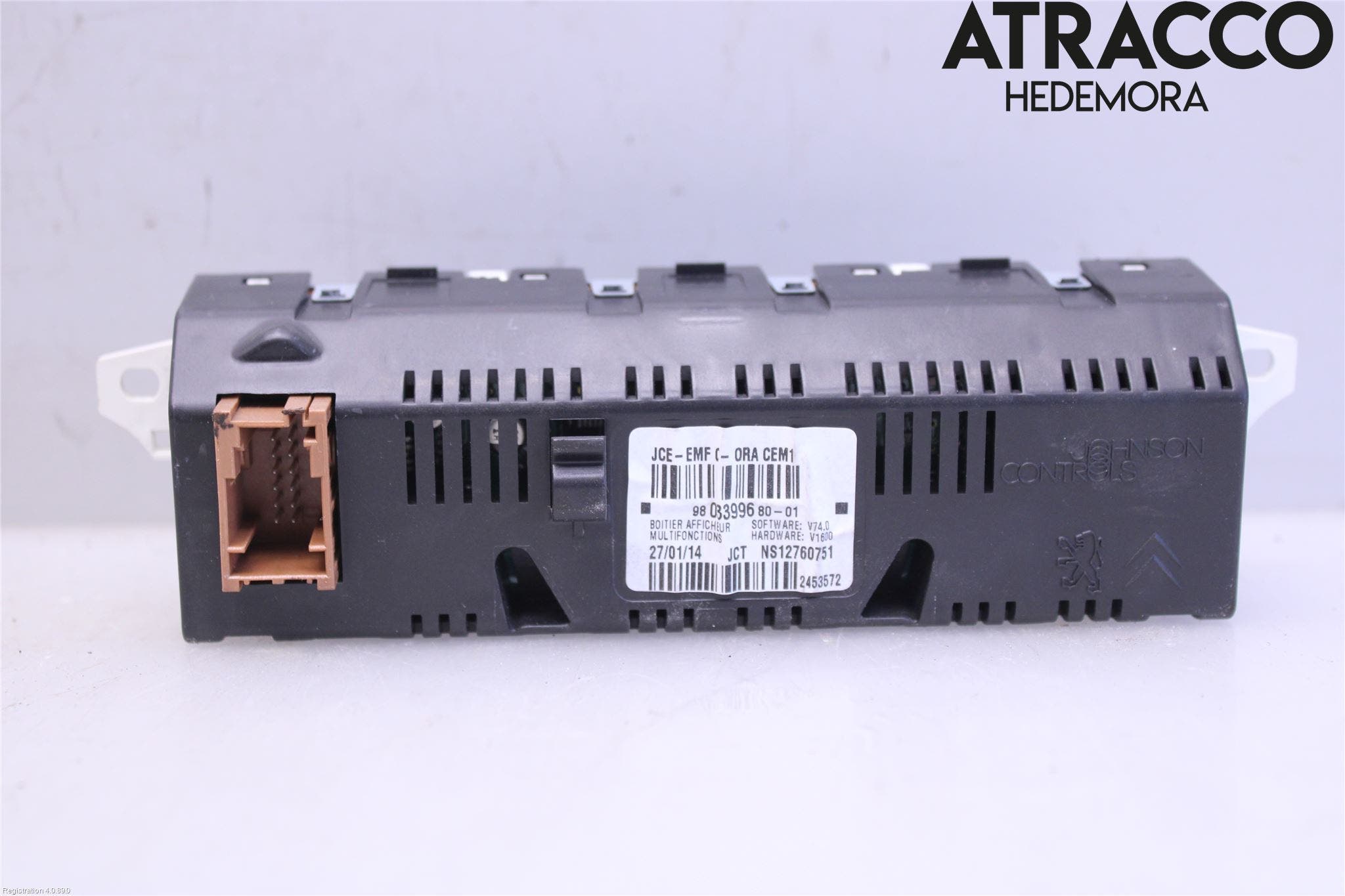 Peugeot PARTNER 08-15 Färddator