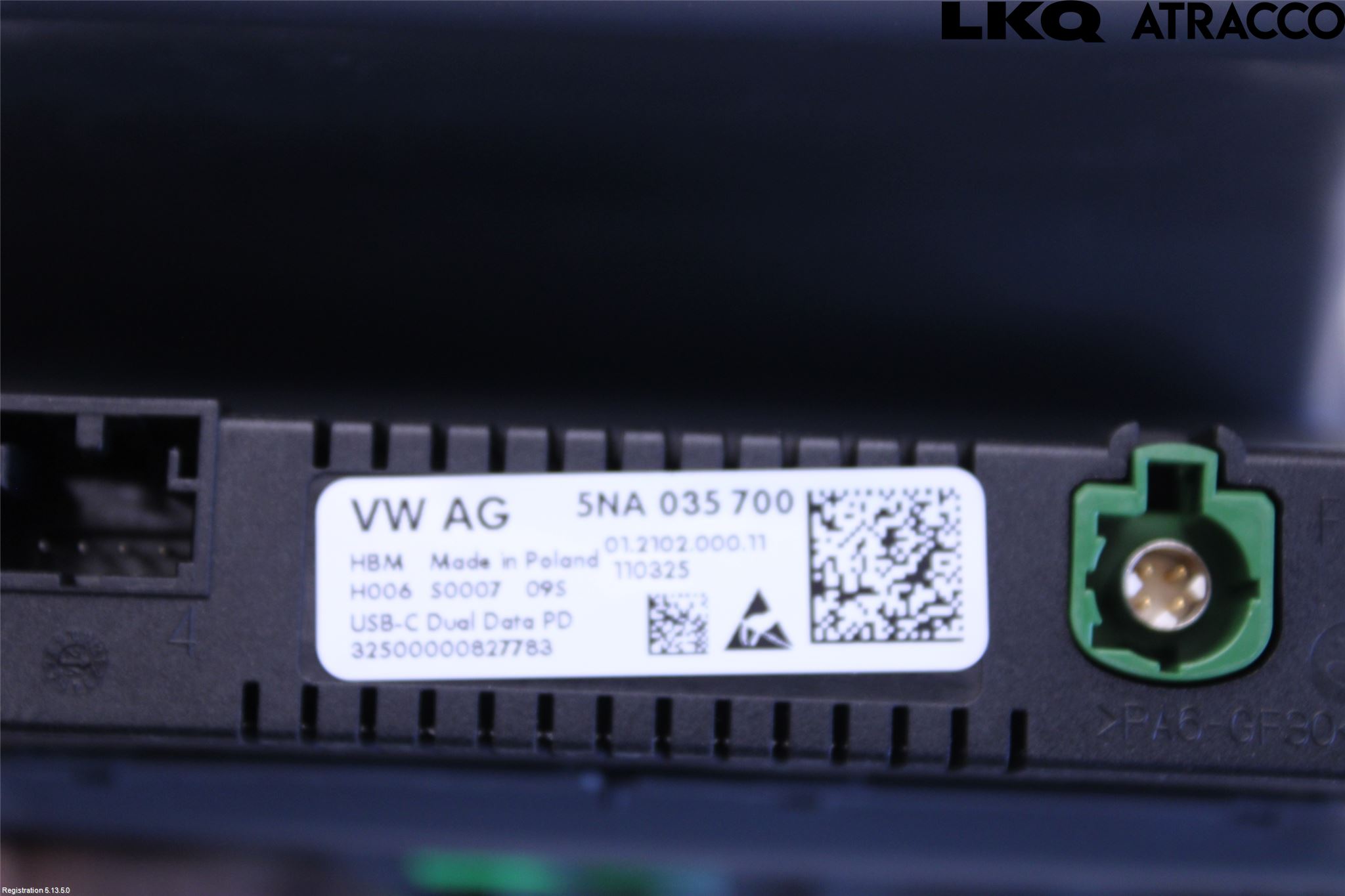 Volkswagen VW CRAFTER II / E-CRAFTER 17- Usb Connection