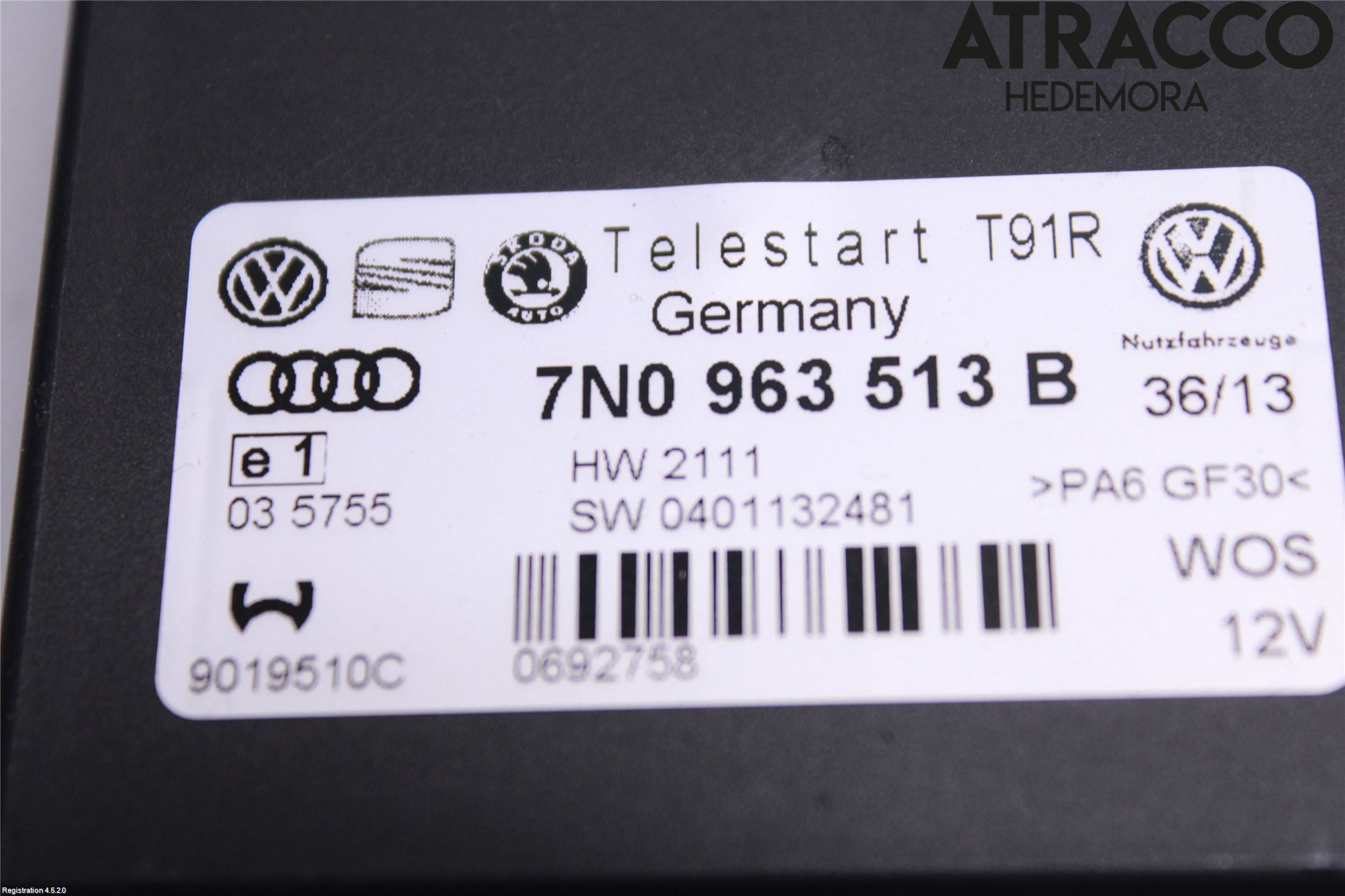 Volkswagen VW TIGUAN 07-16 Antennförstärkare