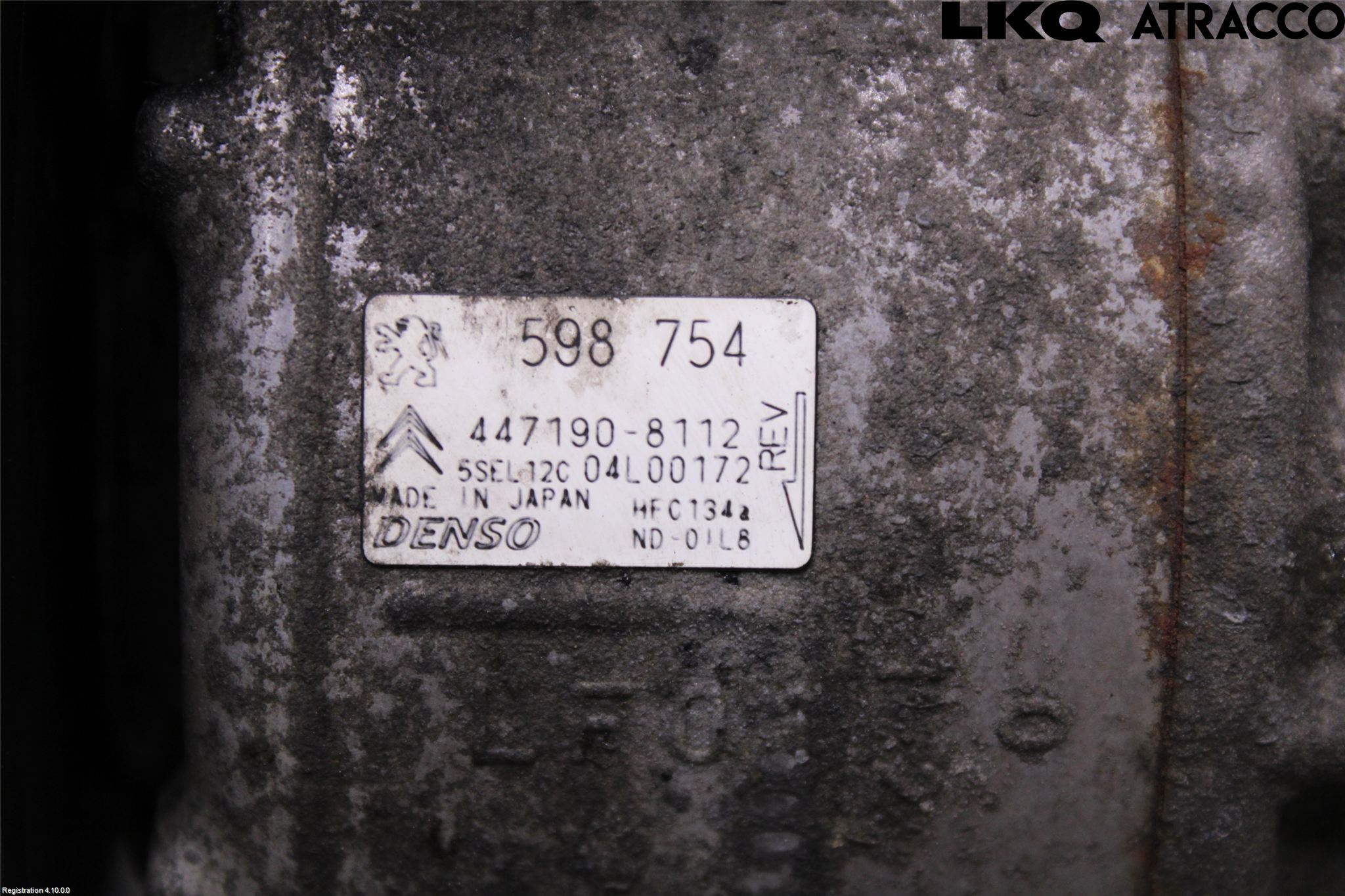 Peugeot 308 08-13 Ac Kompressor