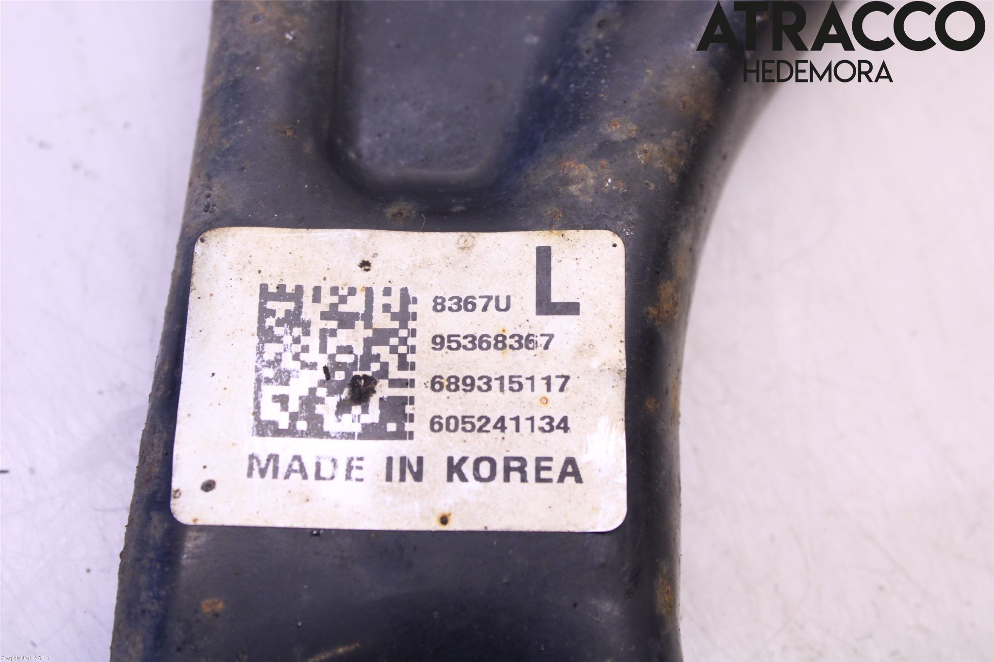 Opel KARL 16-19 Bärarm Fram Undre Vä