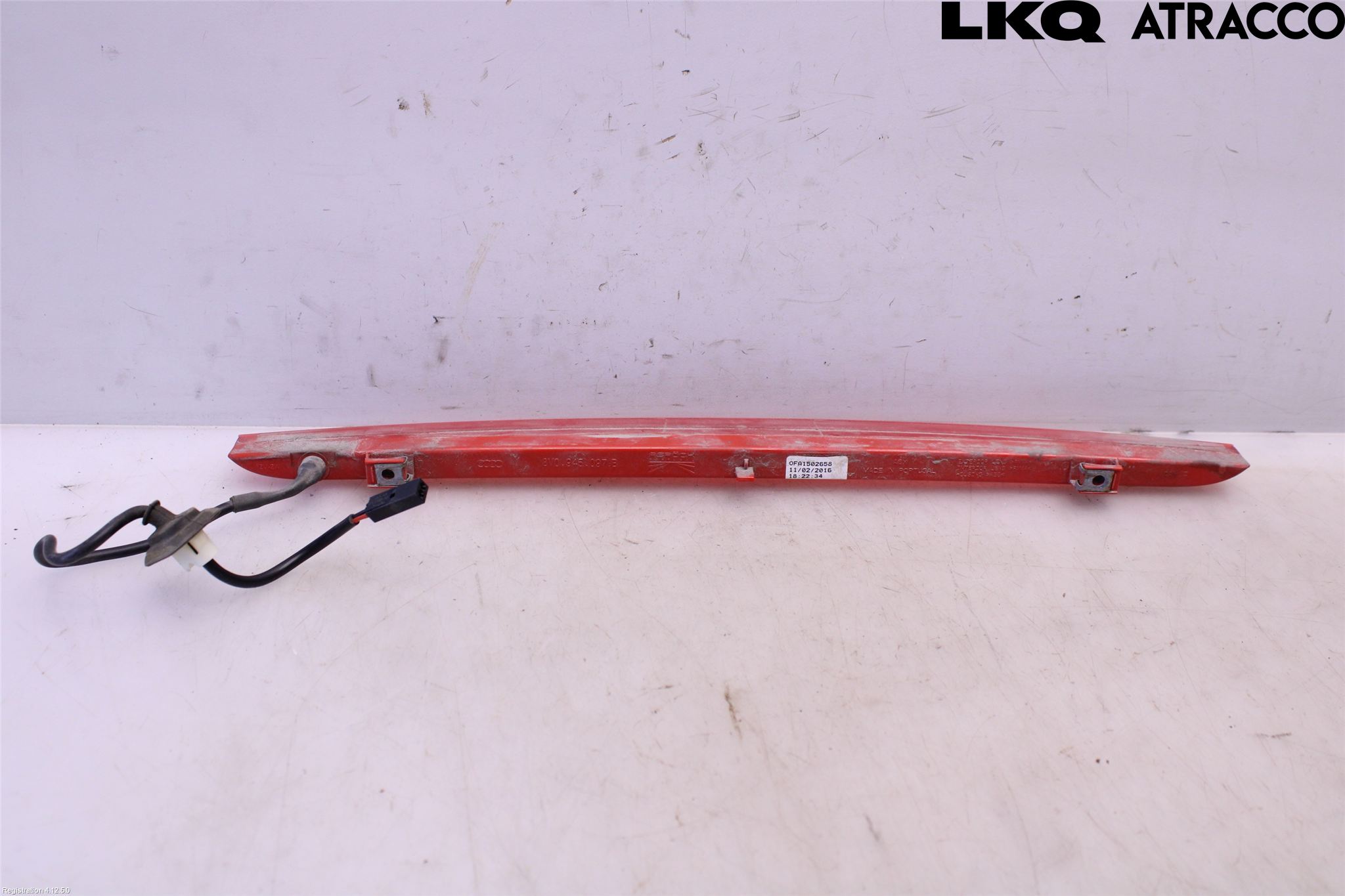 Audi A3/S3 8V 13-20 Bromsljus Bakruta