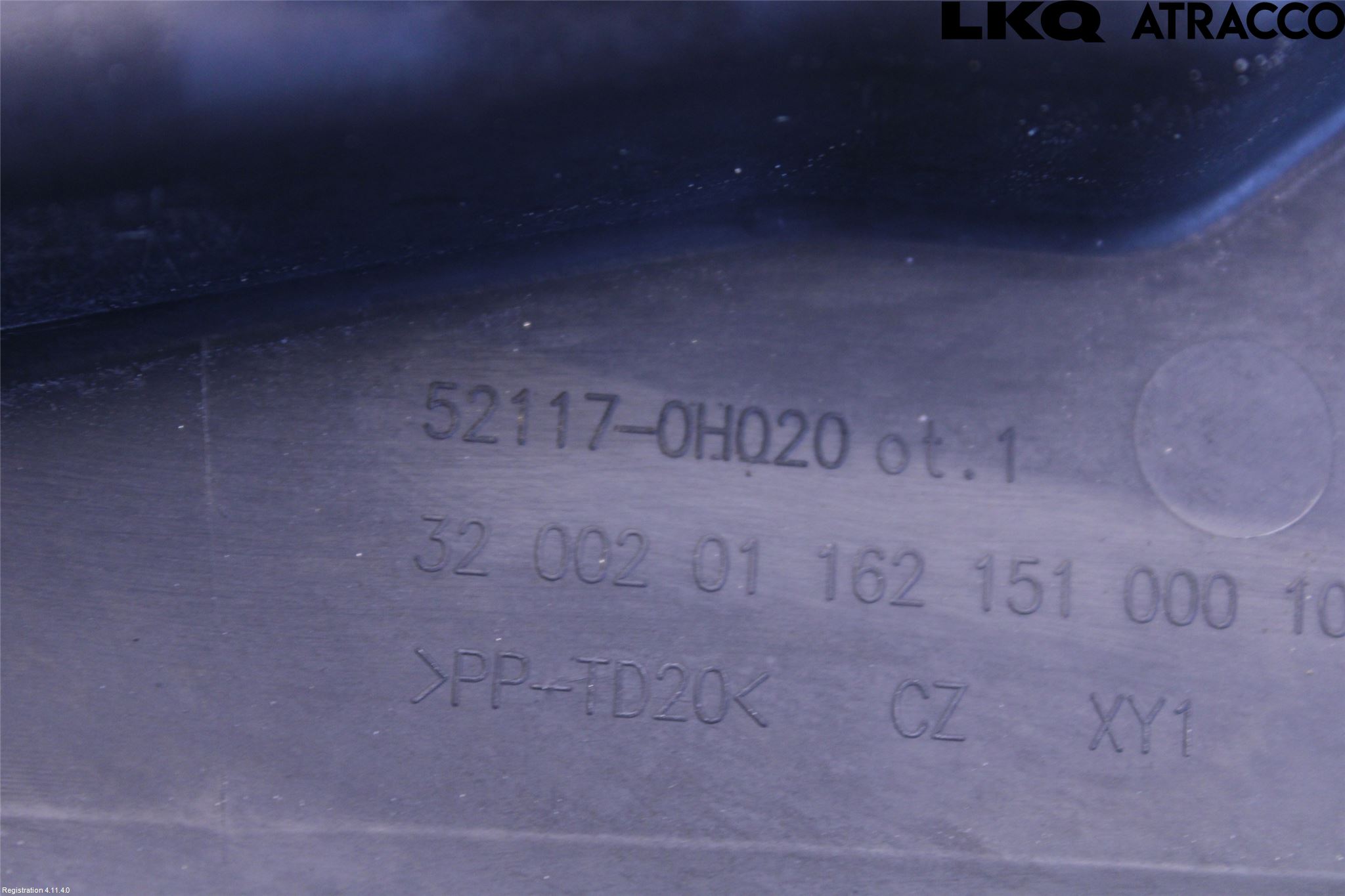 Peugeot 108 15-22 Frontplåt Övre