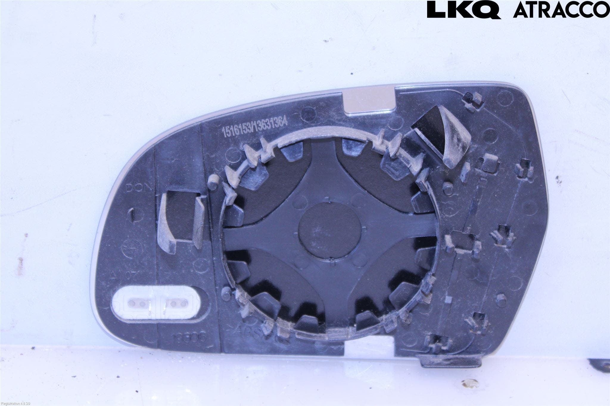 Audi A4 12-15 Spegelglas Hö