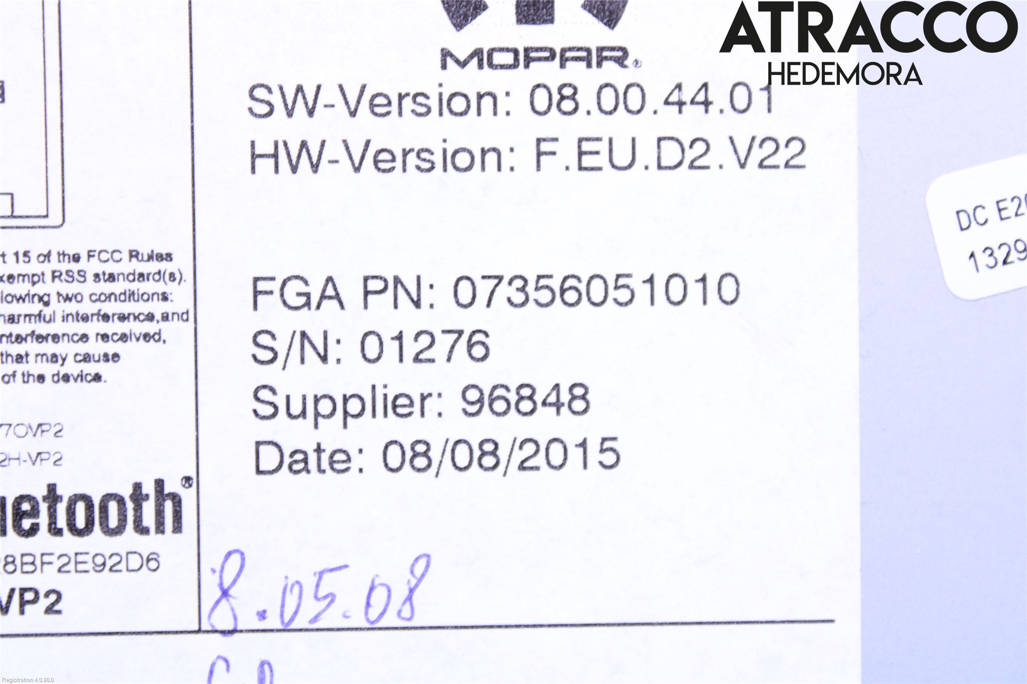 Fiat 500X 15- Cd Radio - Multimediapanel