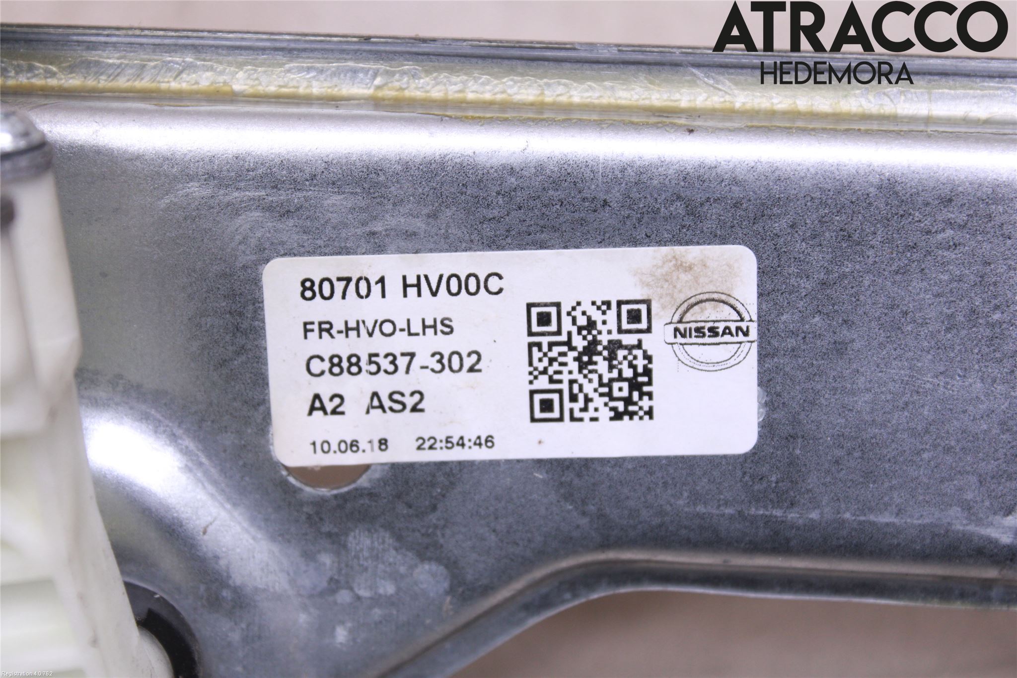 Nissan QASHQAI 17-21 Fönsterhiss El Kompl
