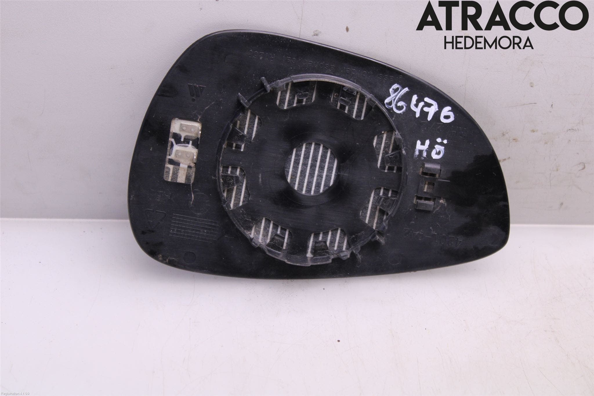 Ford FIESTA 09-12 Spegelglas Hö