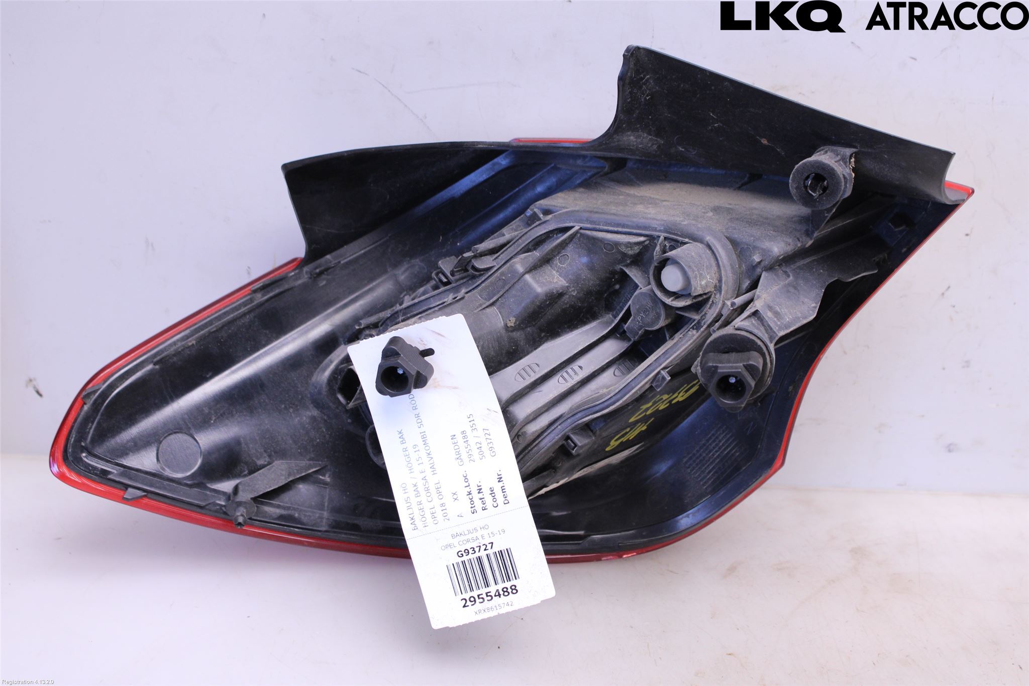 Opel CORSA E 15-19 Bakljus Höger