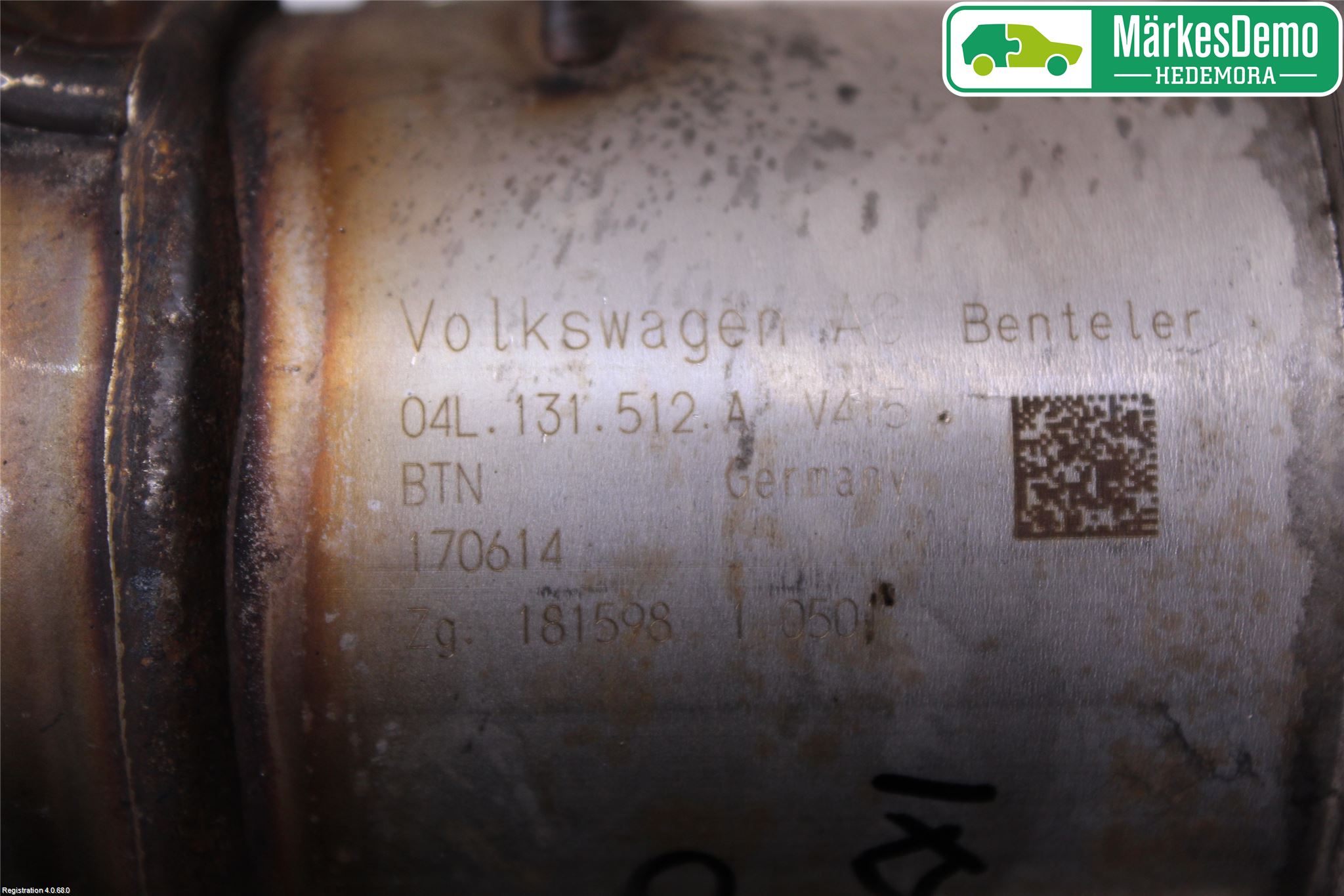 Audi A6/S6 4G 11-18 Avgaskylare