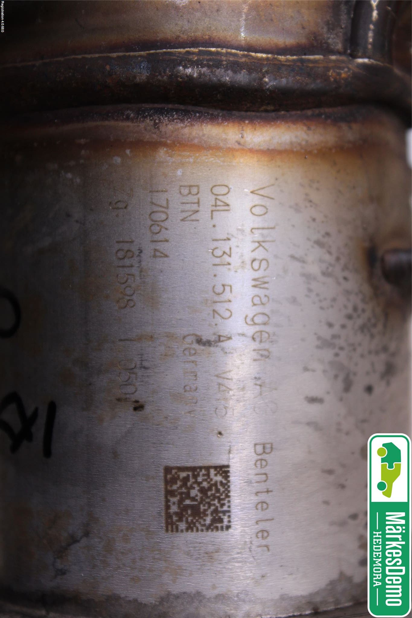 Audi A6/S6 4G 11-18 Avgaskylare