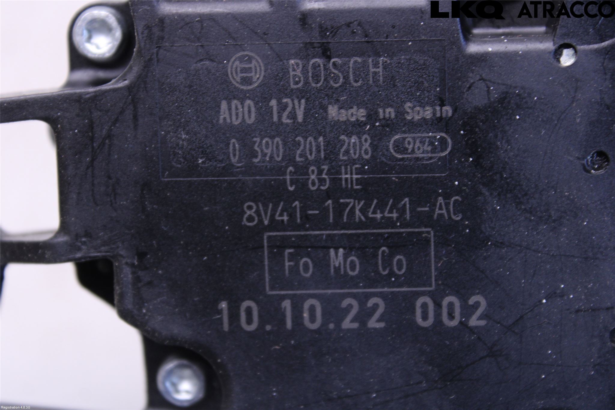 Ford KUGA 08-12 Torkarmotor Baklucka