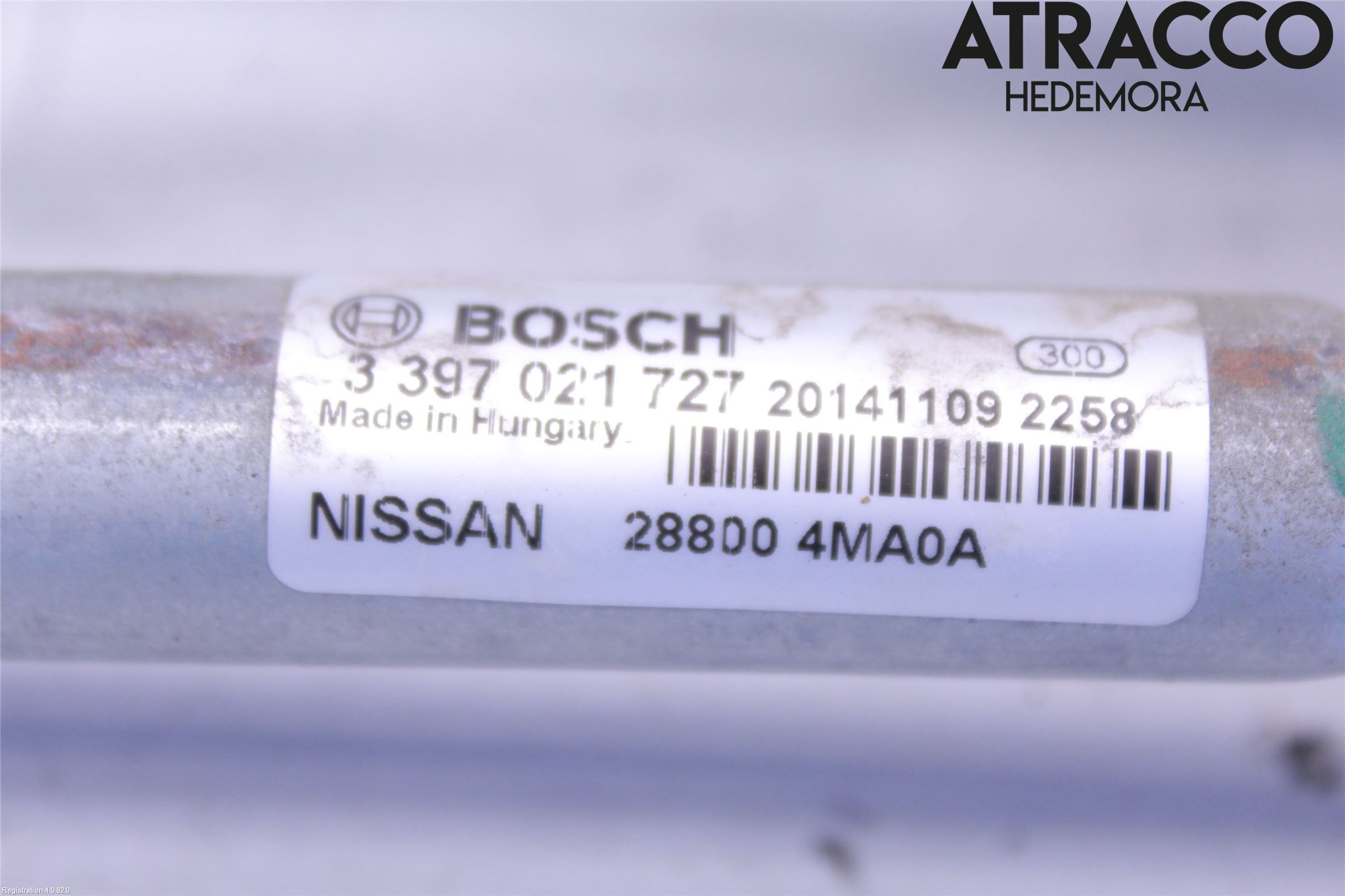 Nissan PULSAR Torkarmekanism Vindruta