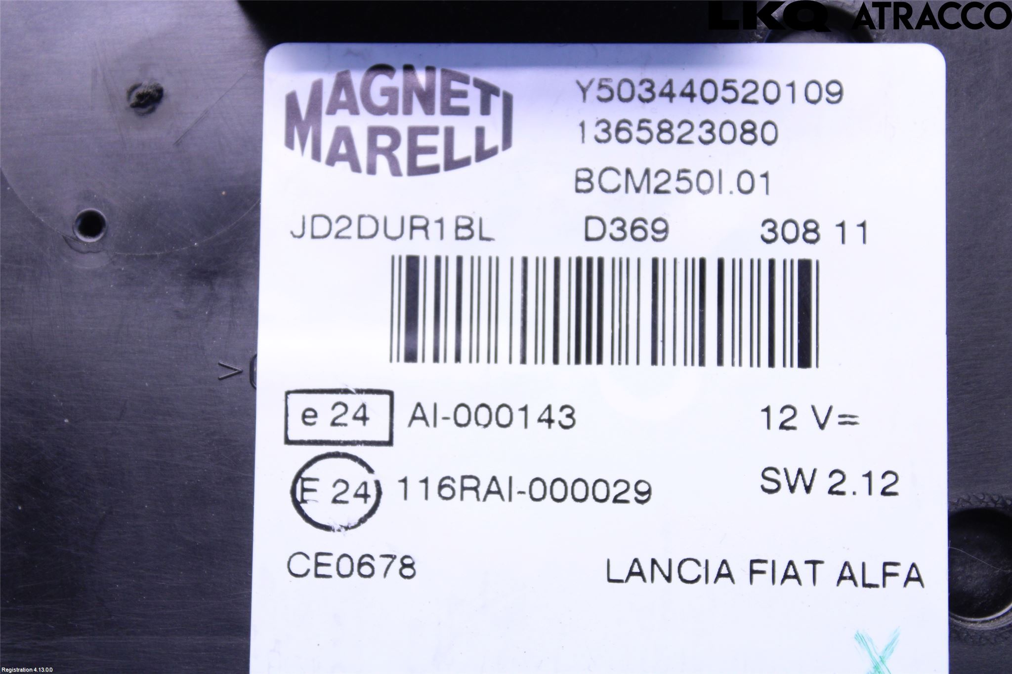 Fiat DUCATO 07-15 Säkringsdosa-Elcentral