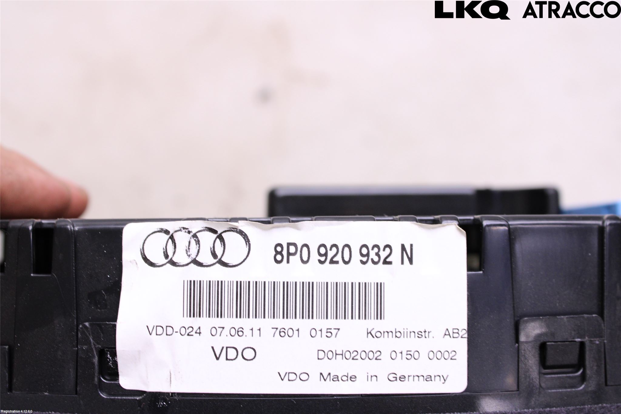 Audi A3/S3 05-13 Instrument Komb