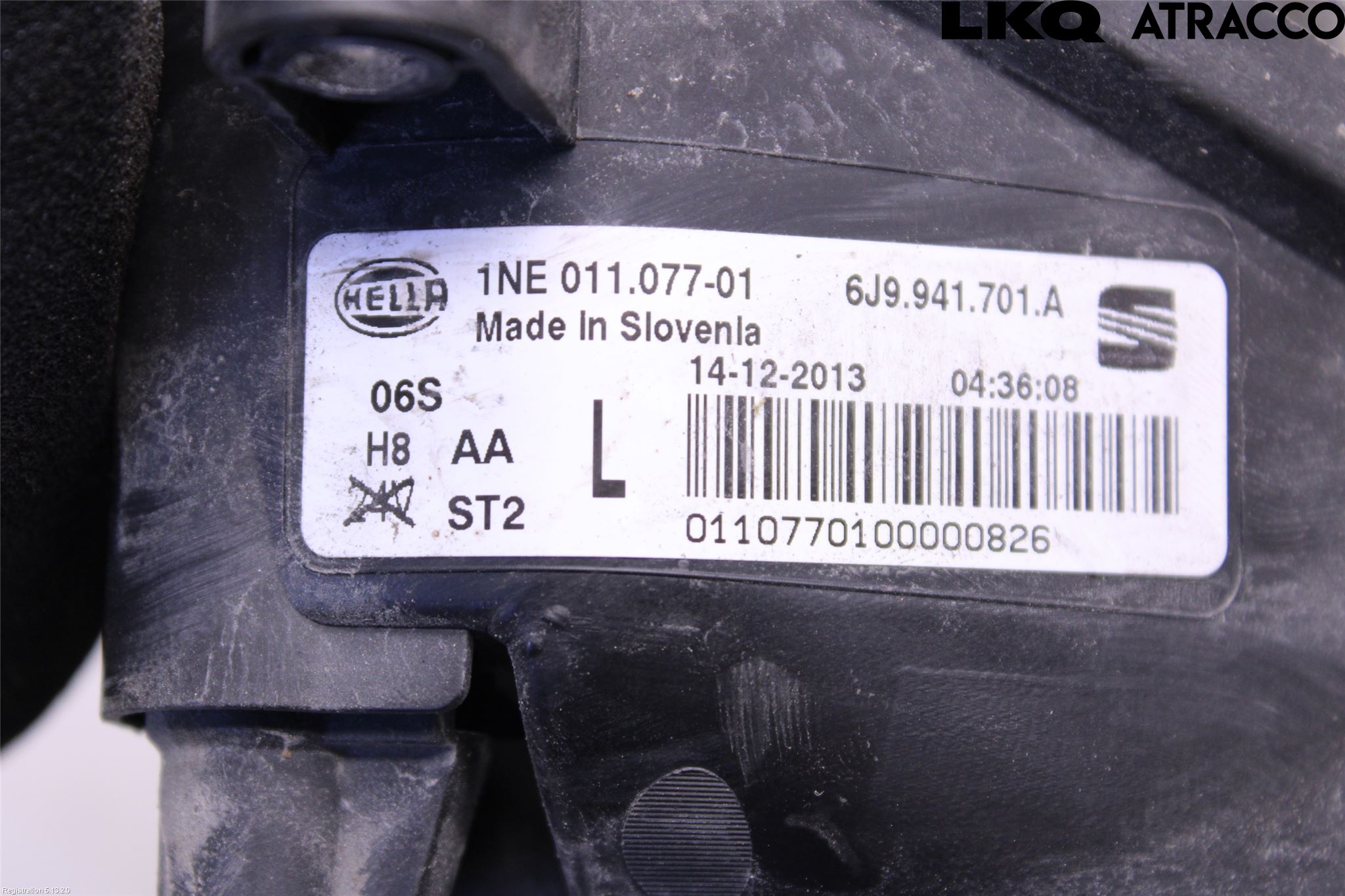 Seat LEON 13-20 Dimljus-Varselljus Fram