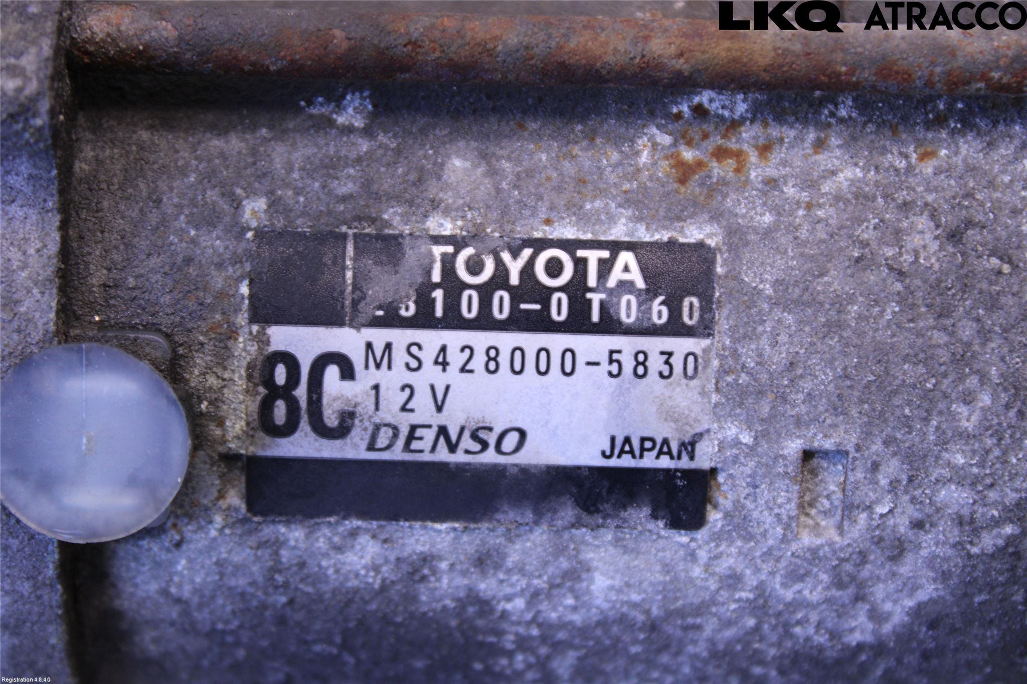 Toyota VERSO 09-18 Startmotor