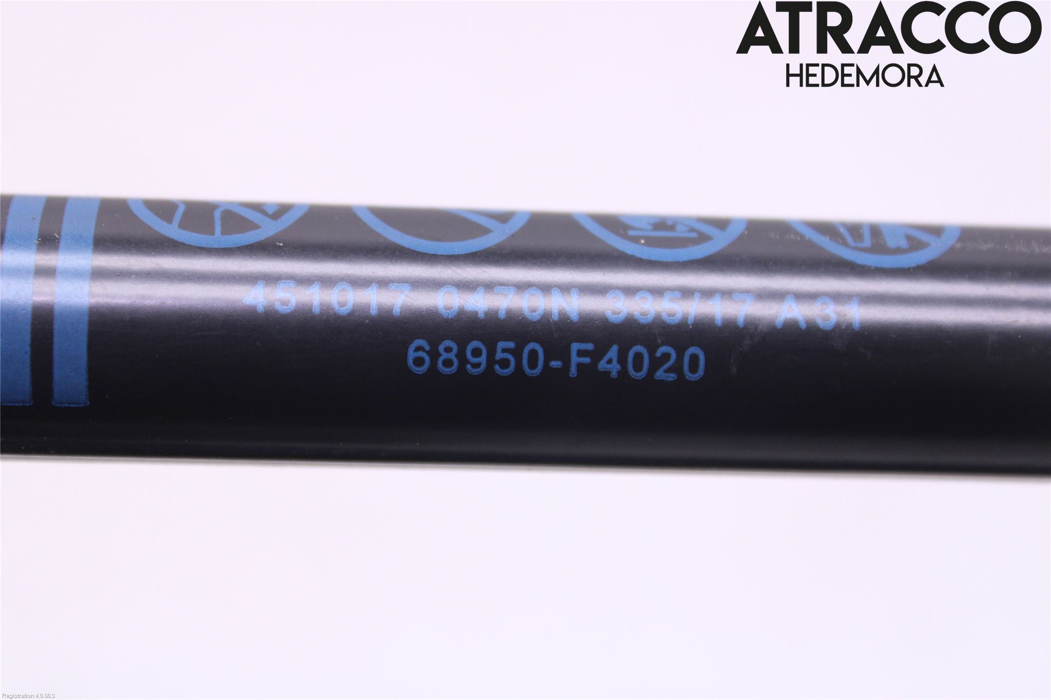 Toyota C-HR 16-23 Gasfjäder Baklucka