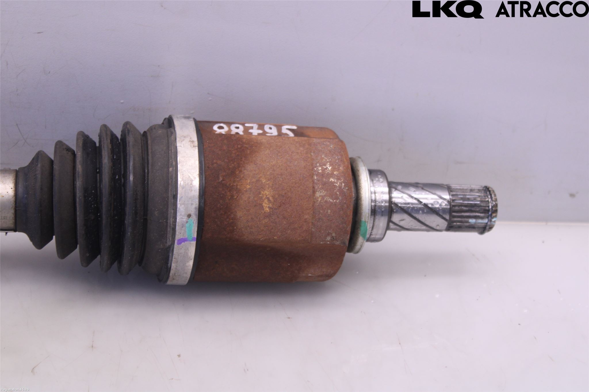 Dacia DUSTER 18-24 Drivaxel Fram Vänster