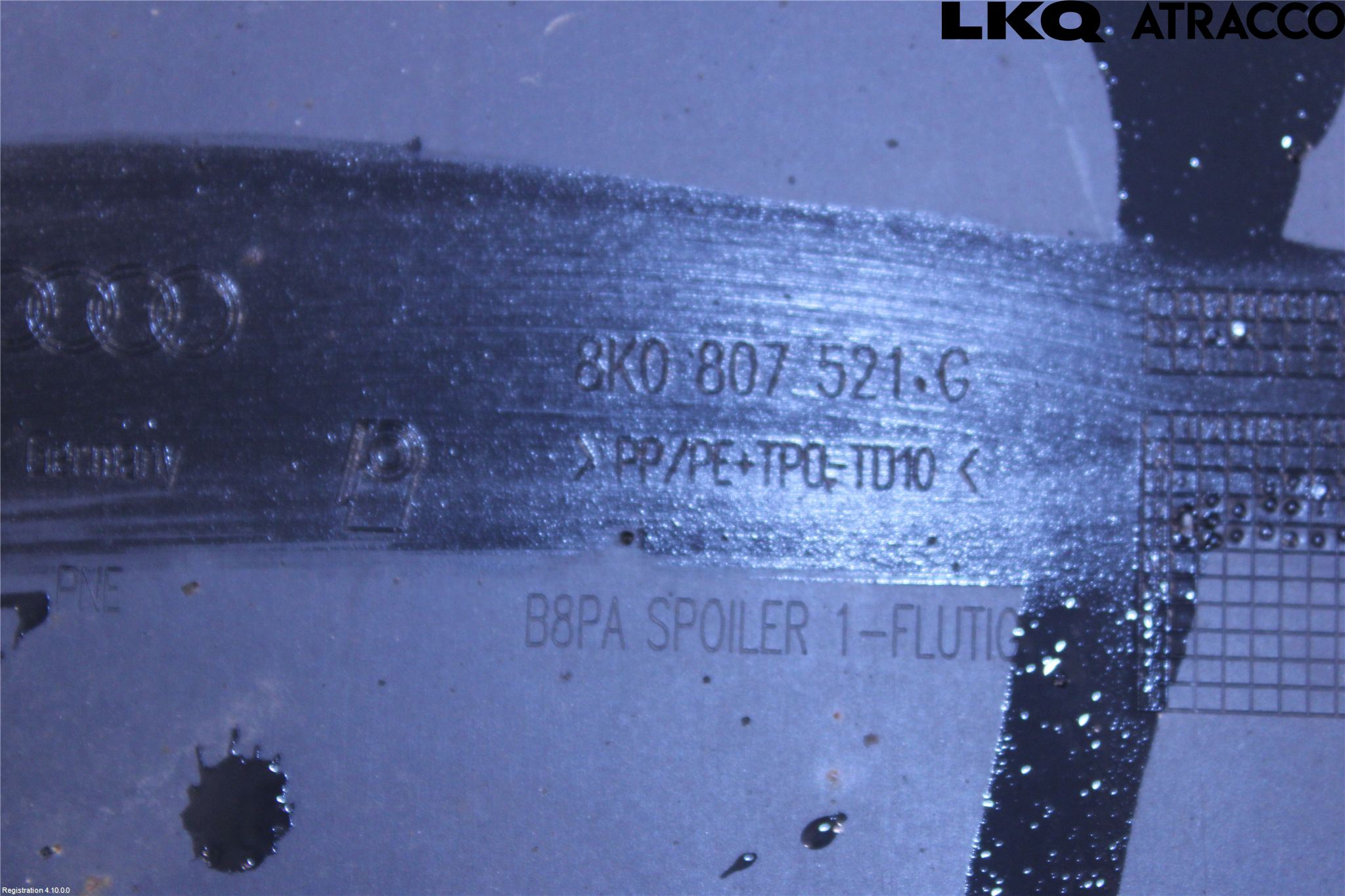 Audi A4 12-15 Spoiler Bak