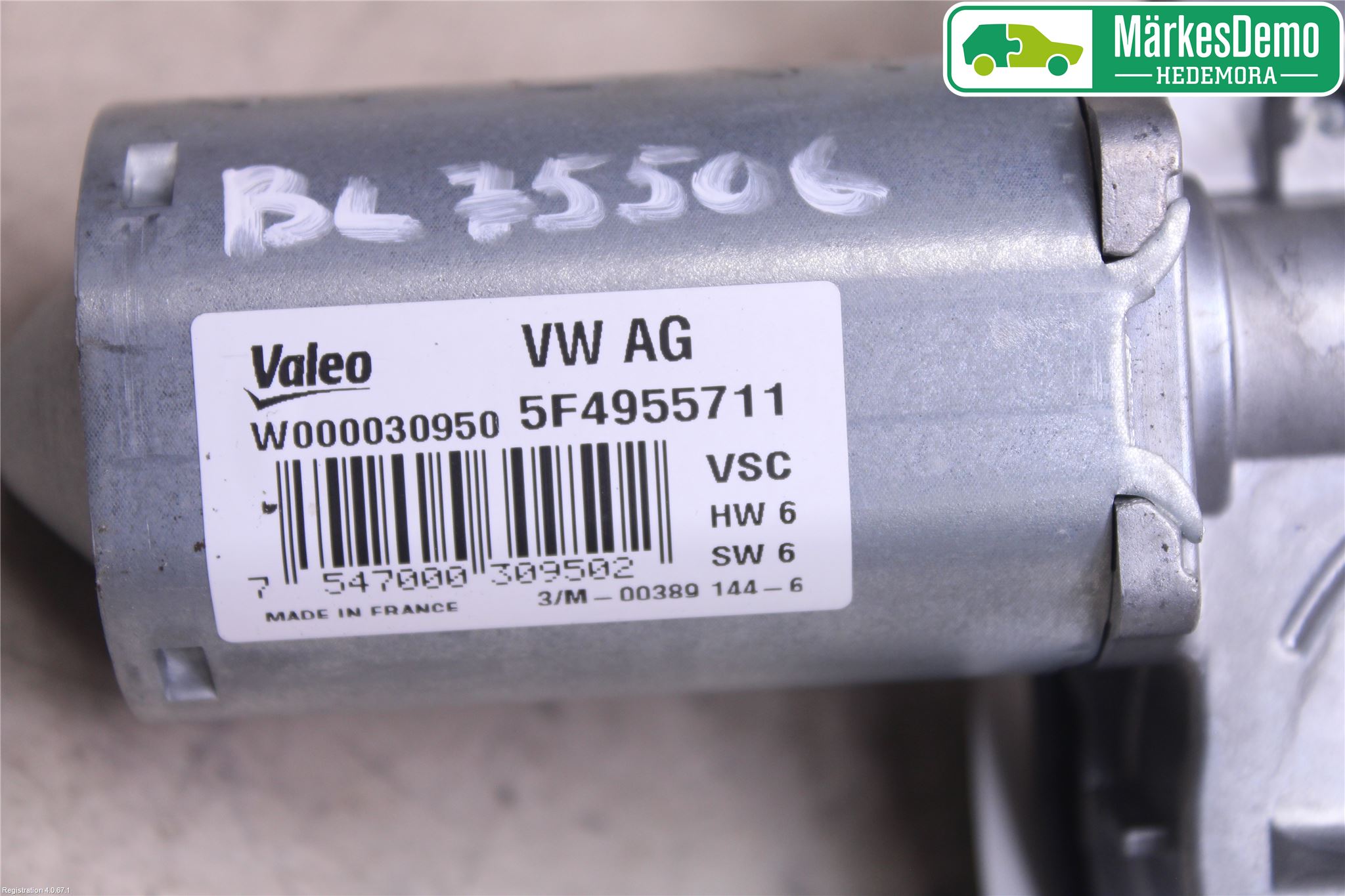 Seat LEON 13-20 Torkarmotor Baklucka