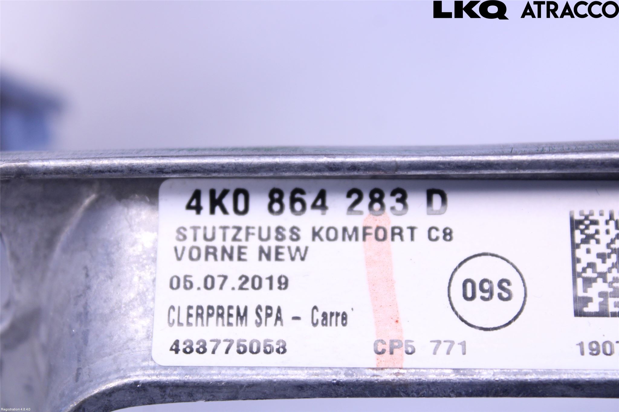 Audi A6 F2/C8 19- Inredning Armstöd