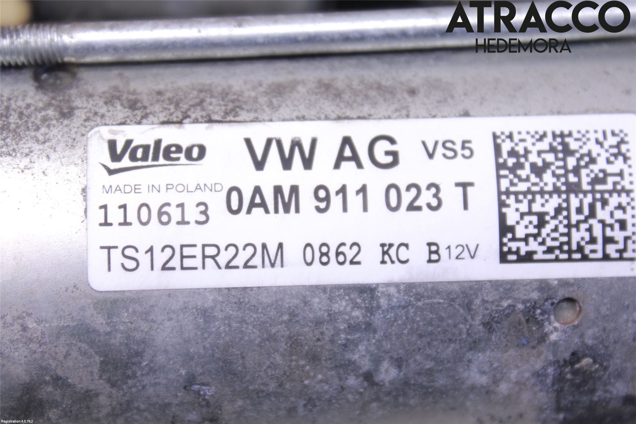 Volkswagen VW PASSAT 11-14 Startmotor