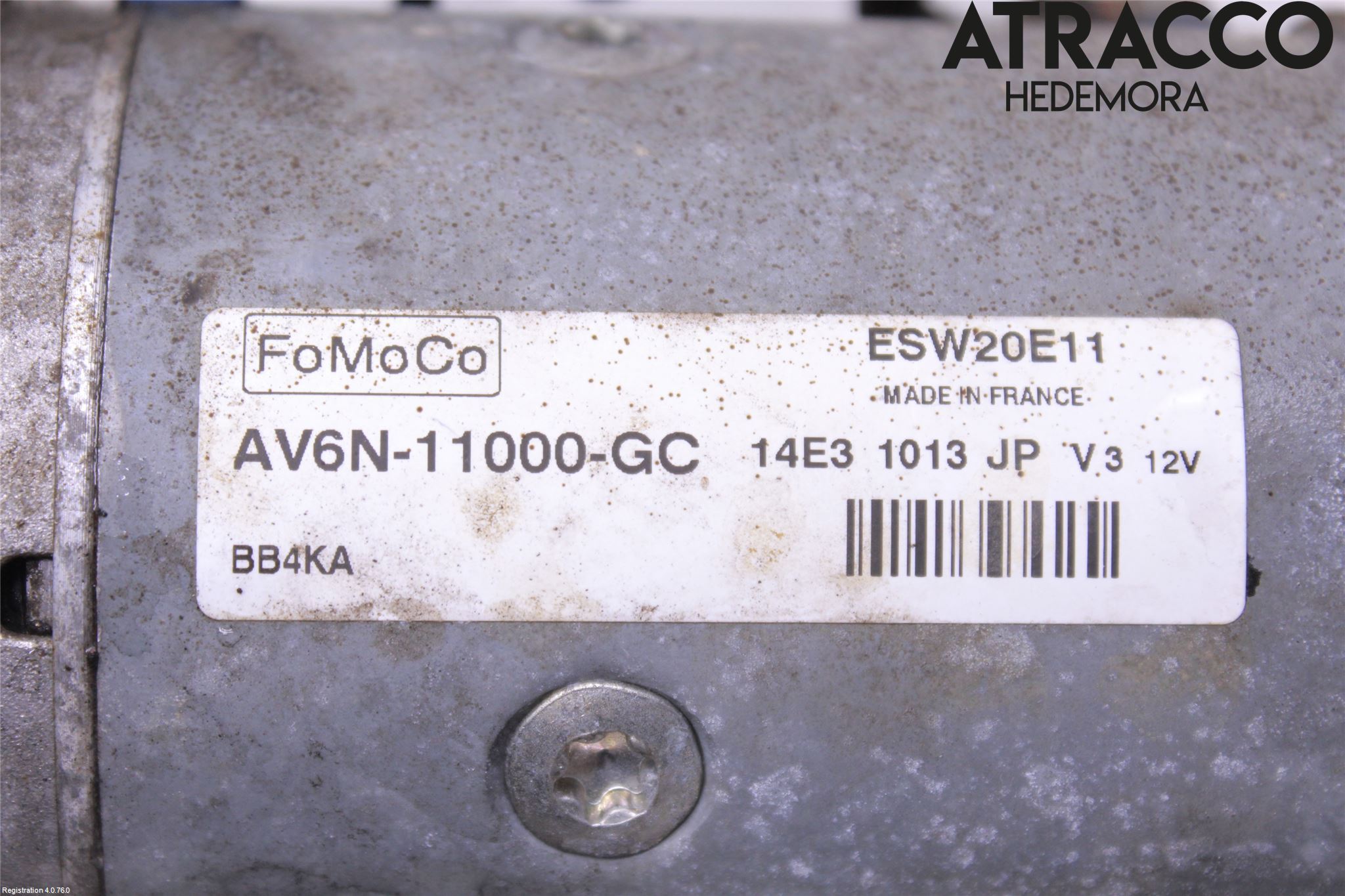 Ford MONDEO 07-15 Startmotor Diesel