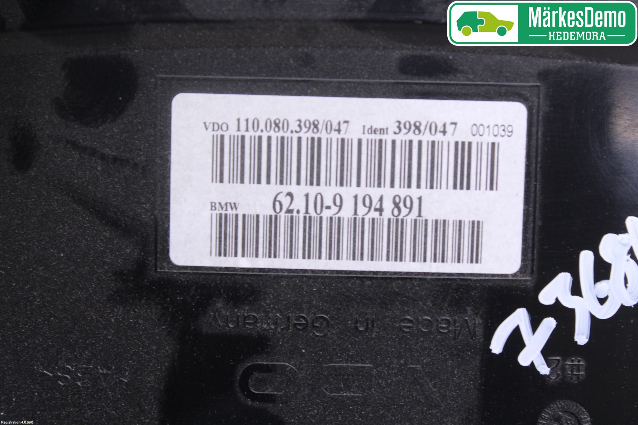 BMW 5 E60/61 Sed/Tou 02-10 Instrument Komb