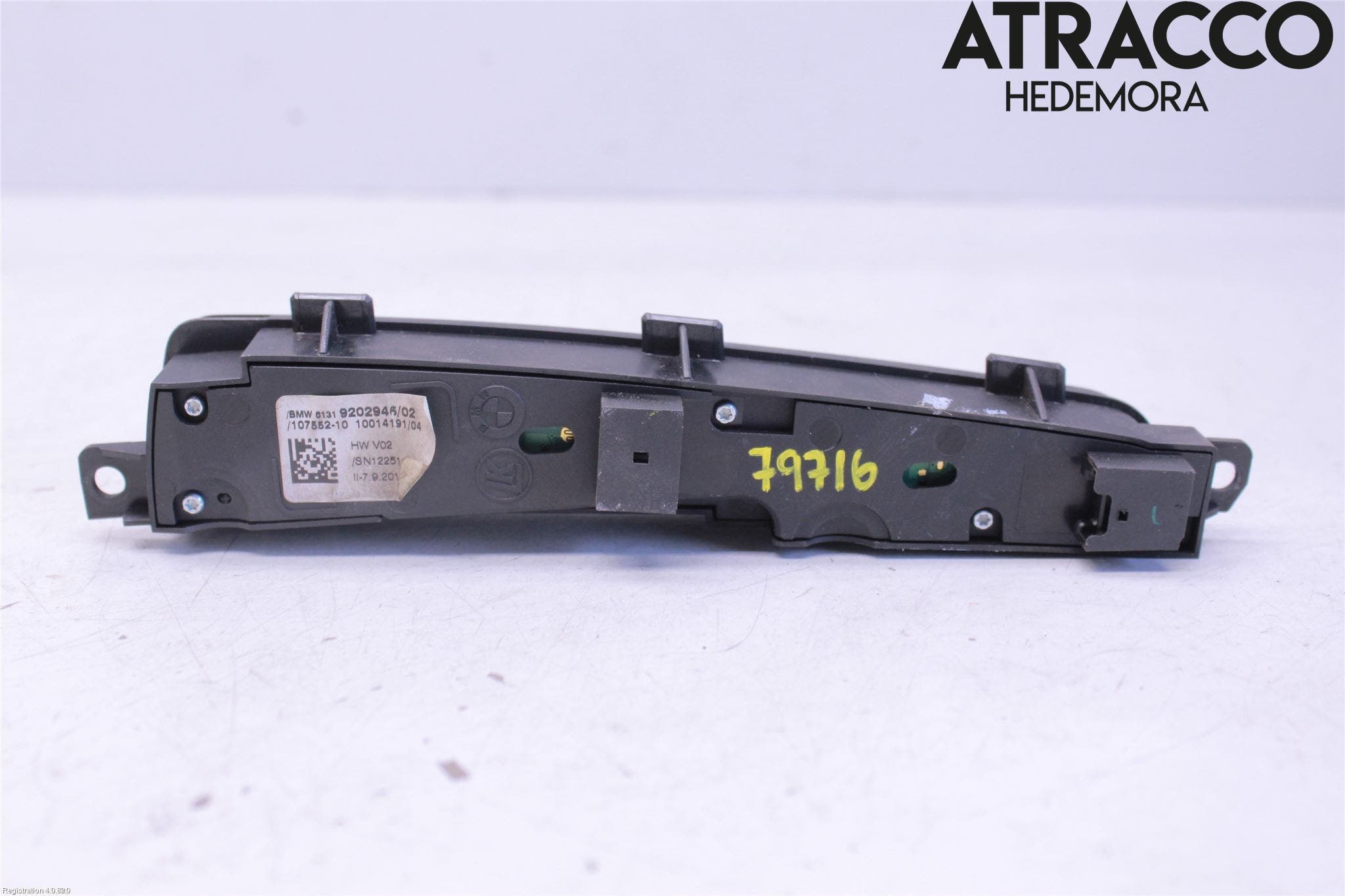 BMW 5 F10/F11/F18 09-17 Strömställare Multifunktion