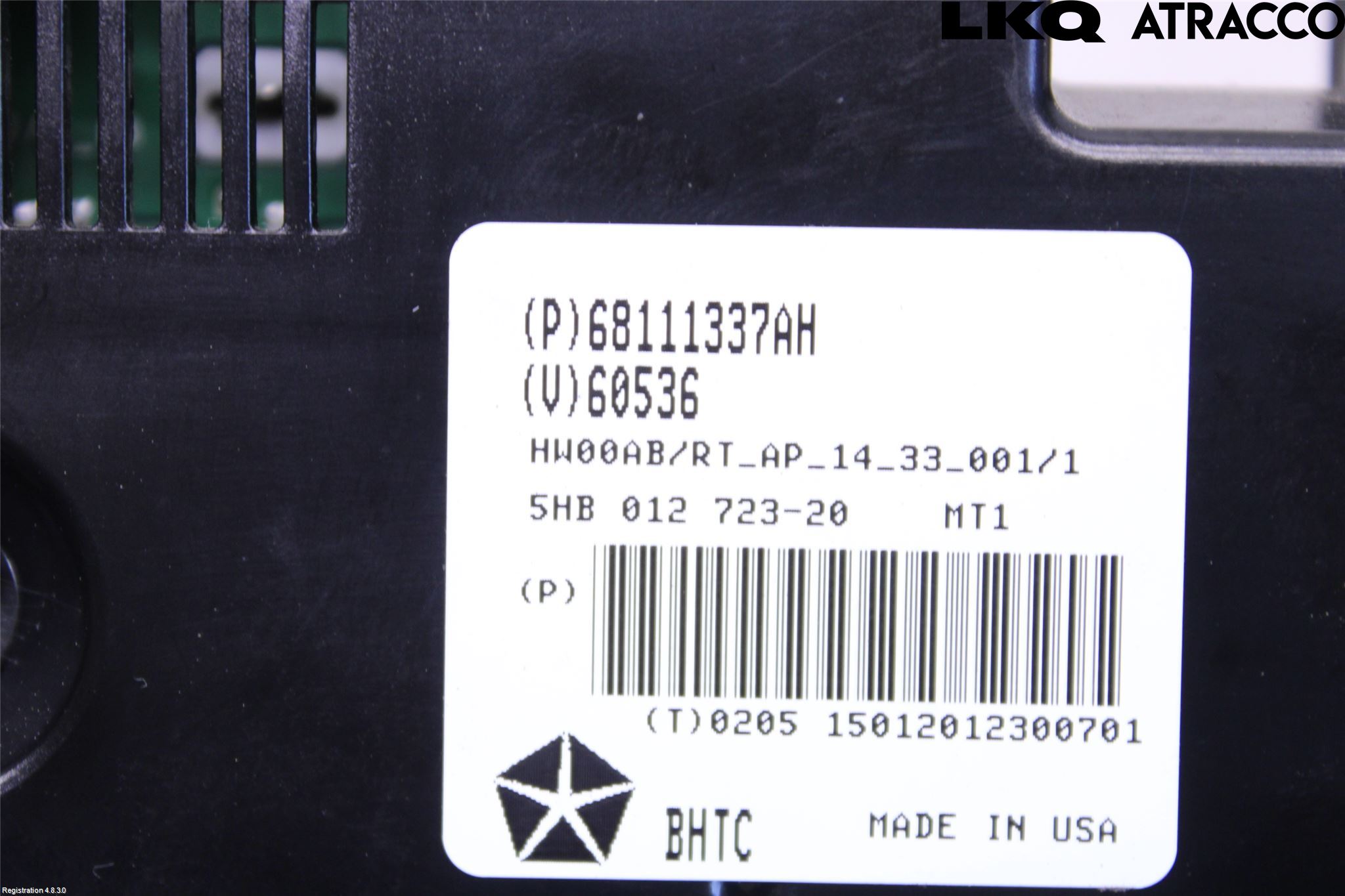 Lancia VOYAGER Ac Styrenhet Ac Manöveren